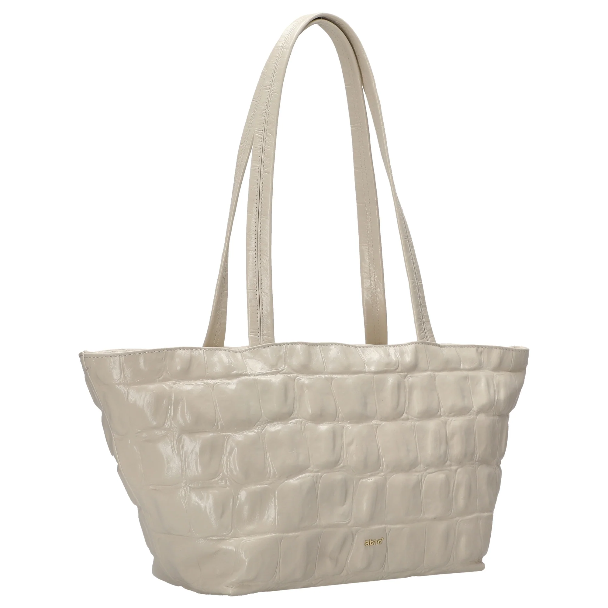 abro Alba Maxi Cocco - Schultertasche 26 cm (milk) - Image 5