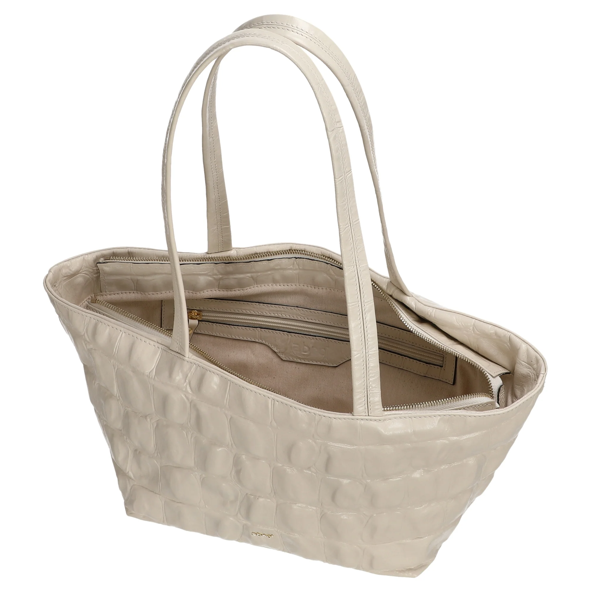 abro Alba Maxi Cocco - Schultertasche 26 cm (milk) - Image 6
