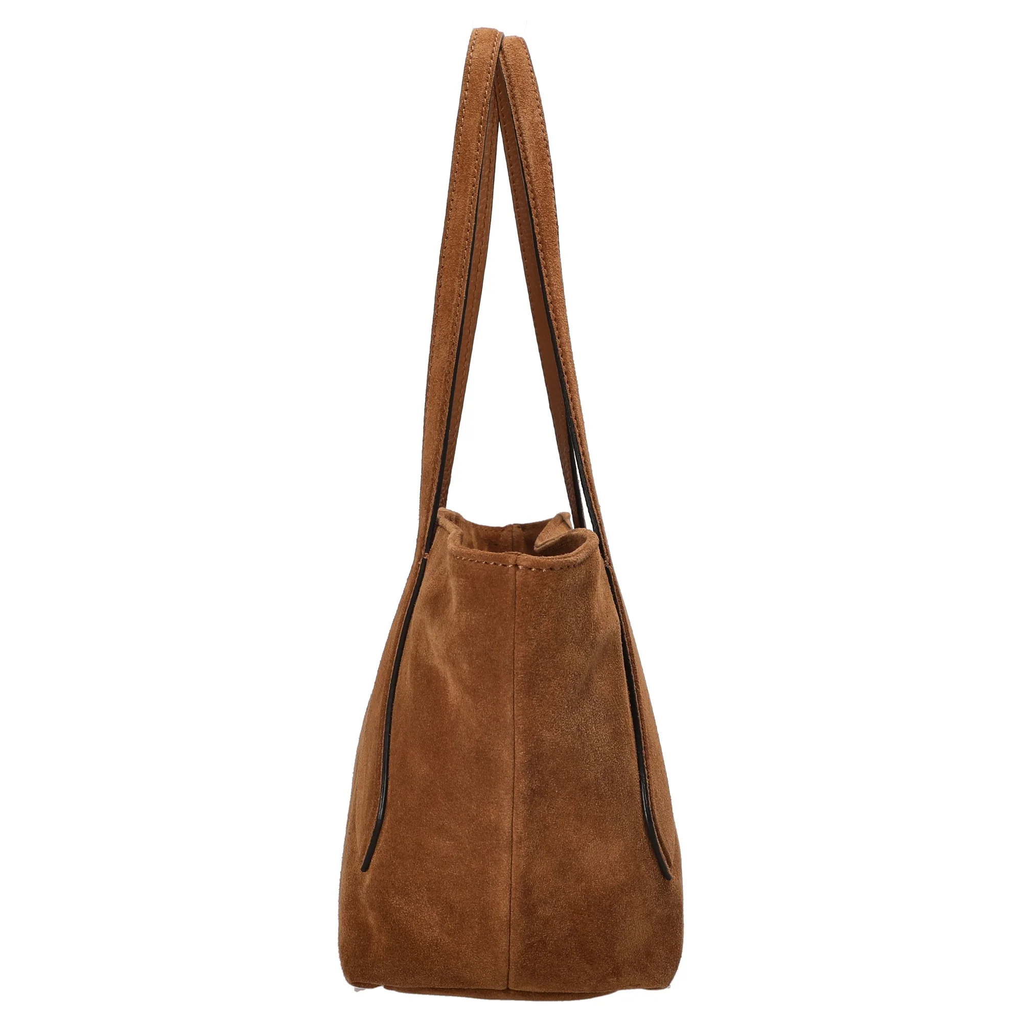 abro Carina Suede - Shopper 26 cm (cuoio) - Image 3