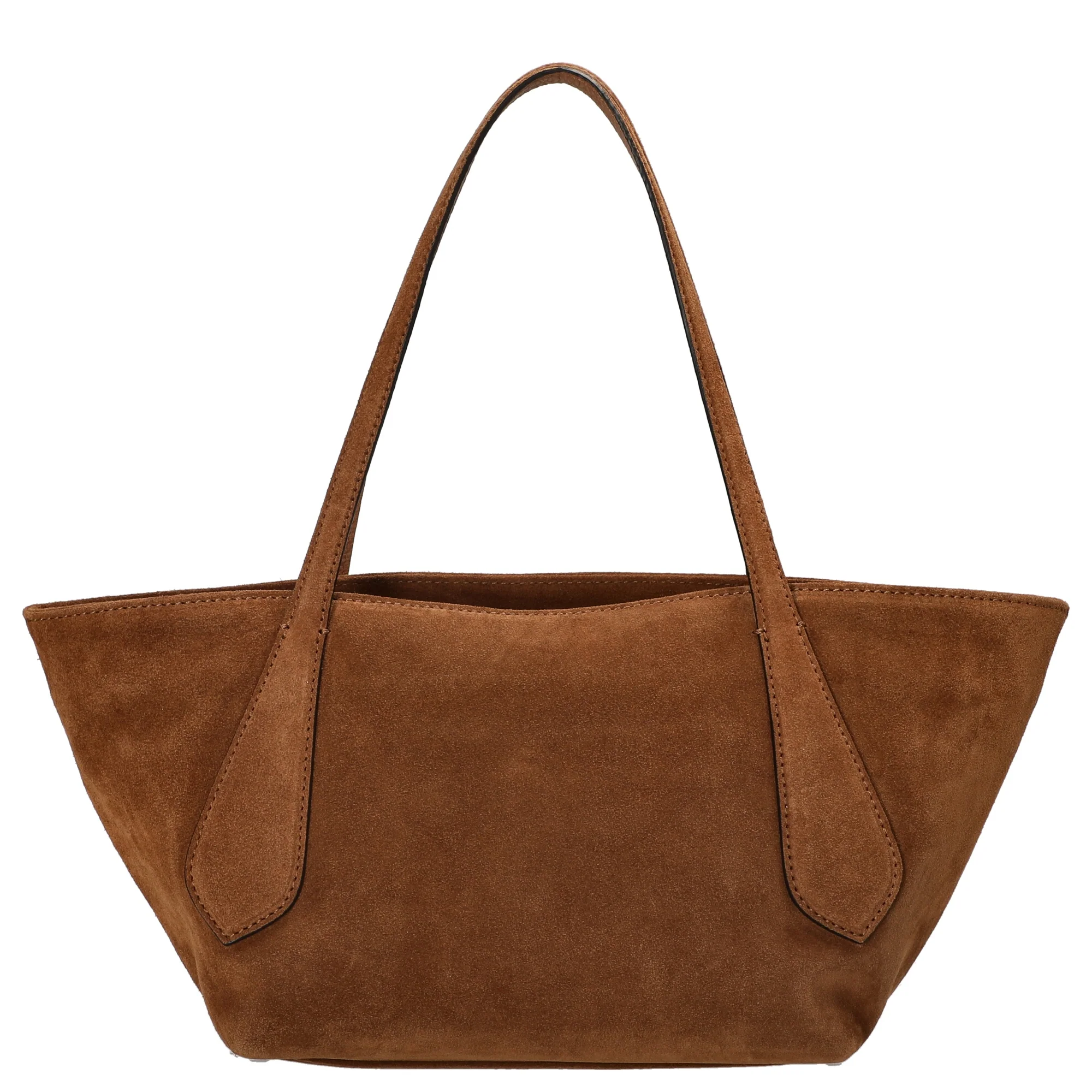 abro Carina Suede - Shopper 26 cm (cuoio) - Image 4