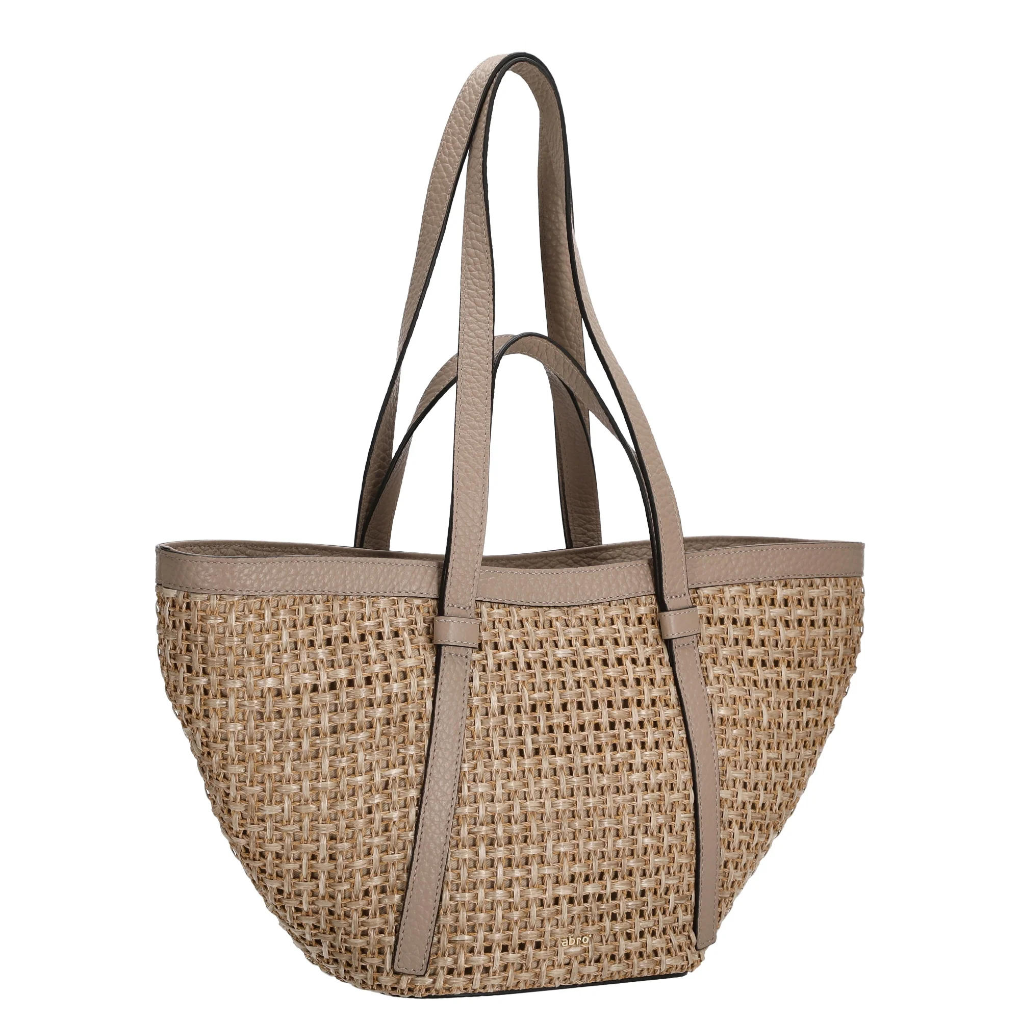 abro Cosmo Raffia - Shopper medium 44 cm (siena) - Image 5