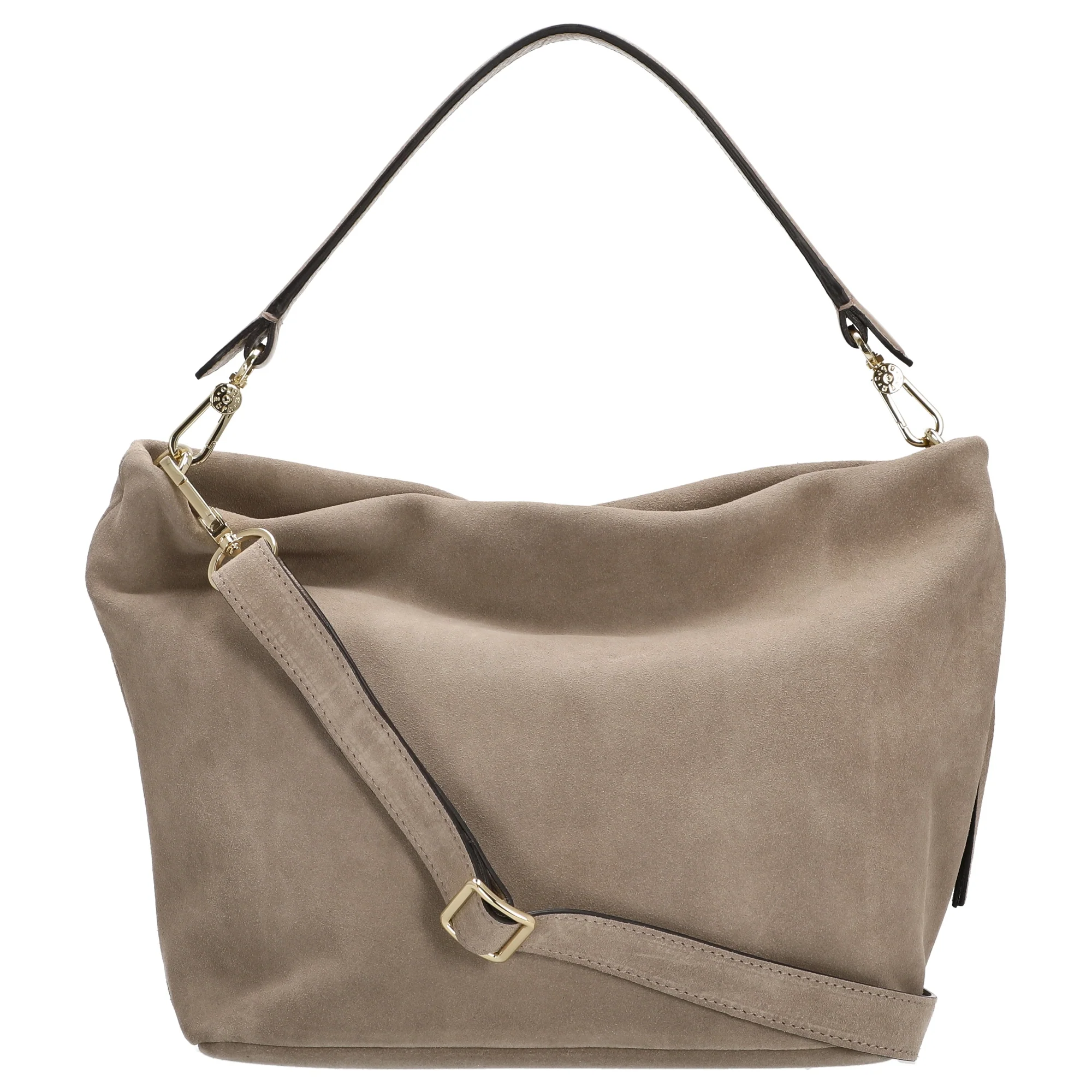 abro Ebony Suede - Beuteltasche 28 cm (siena) - Image 4