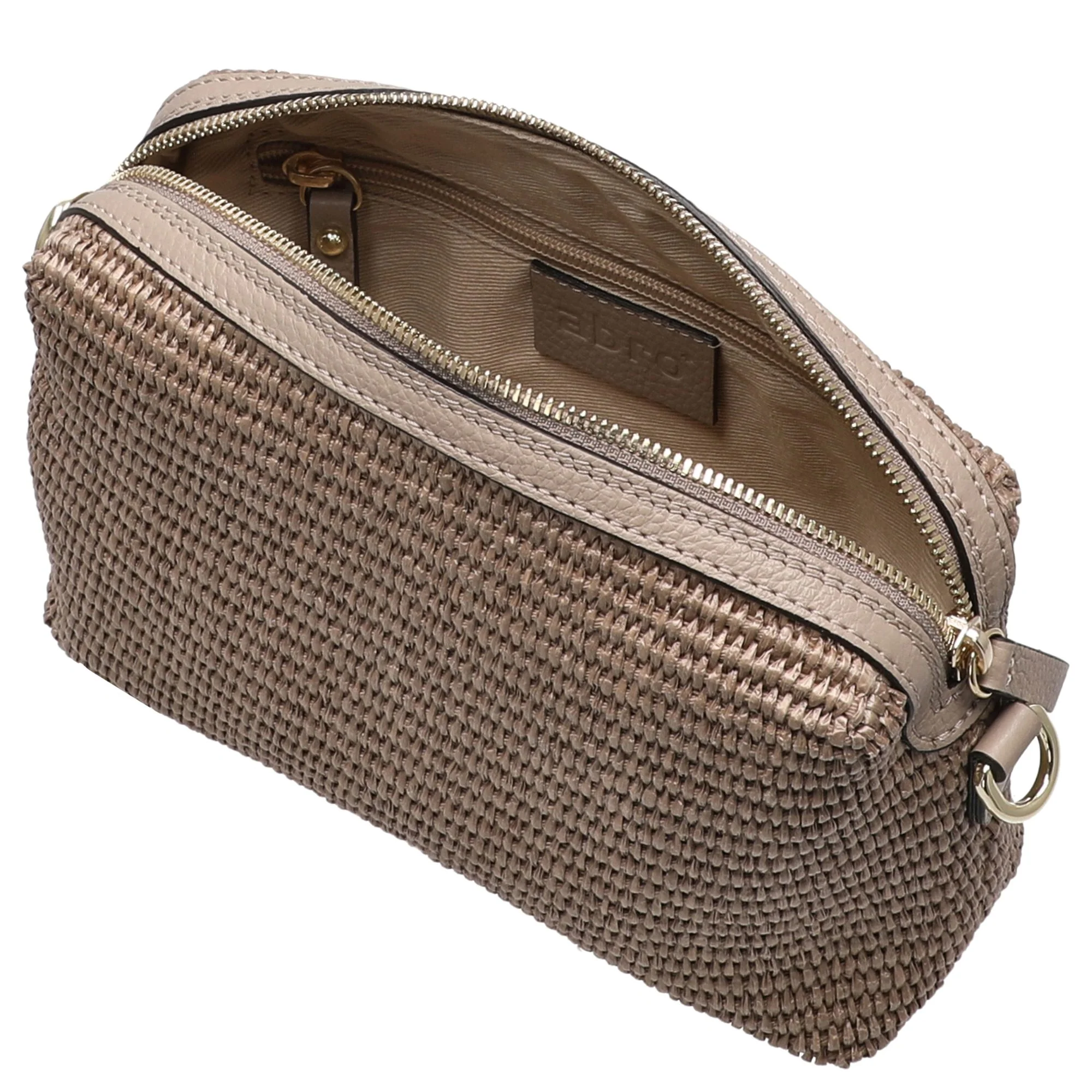 abro Kaia Raffia - Umhängetasche 21 cm (siena) - Image 6