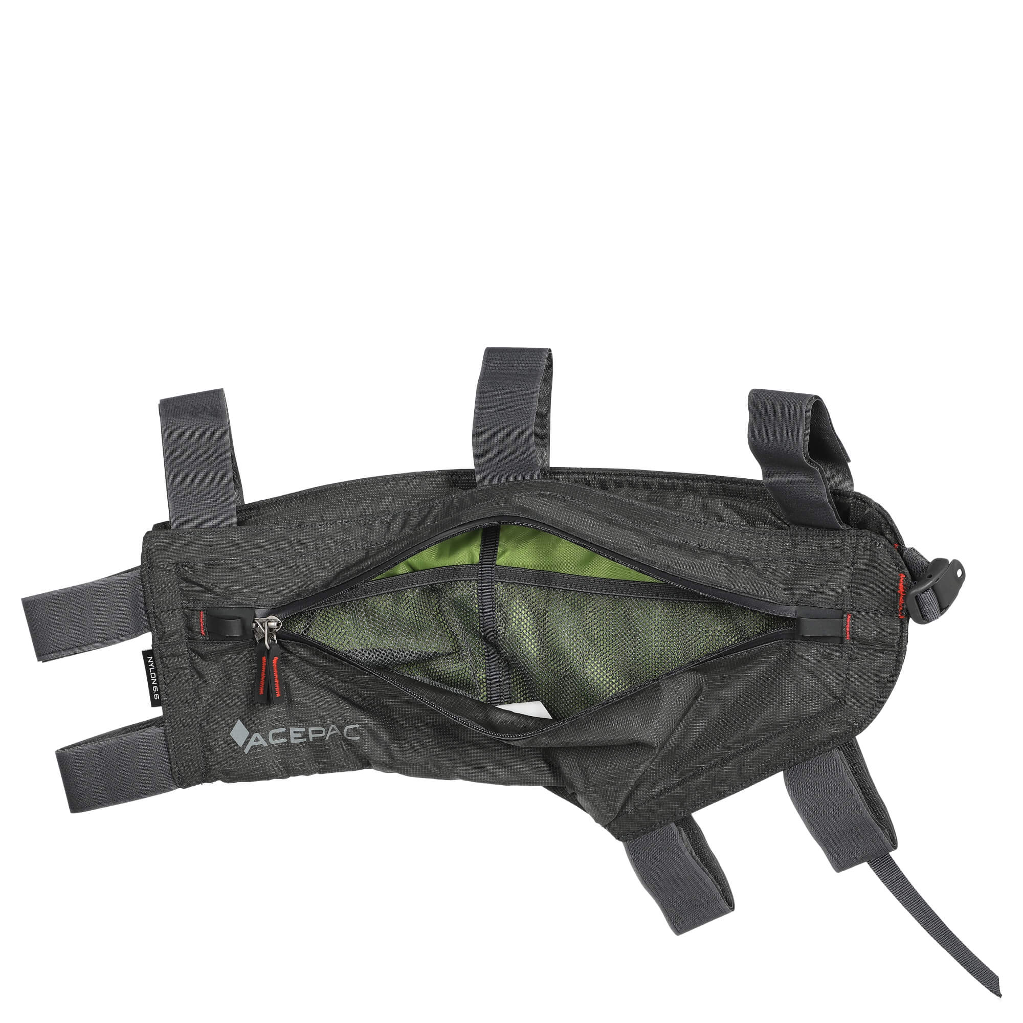 Acepac Zip Frame Bag MKII M 3.5 - Rahmentasche (Bikepacking) 26 cm (grau) - Image 4
