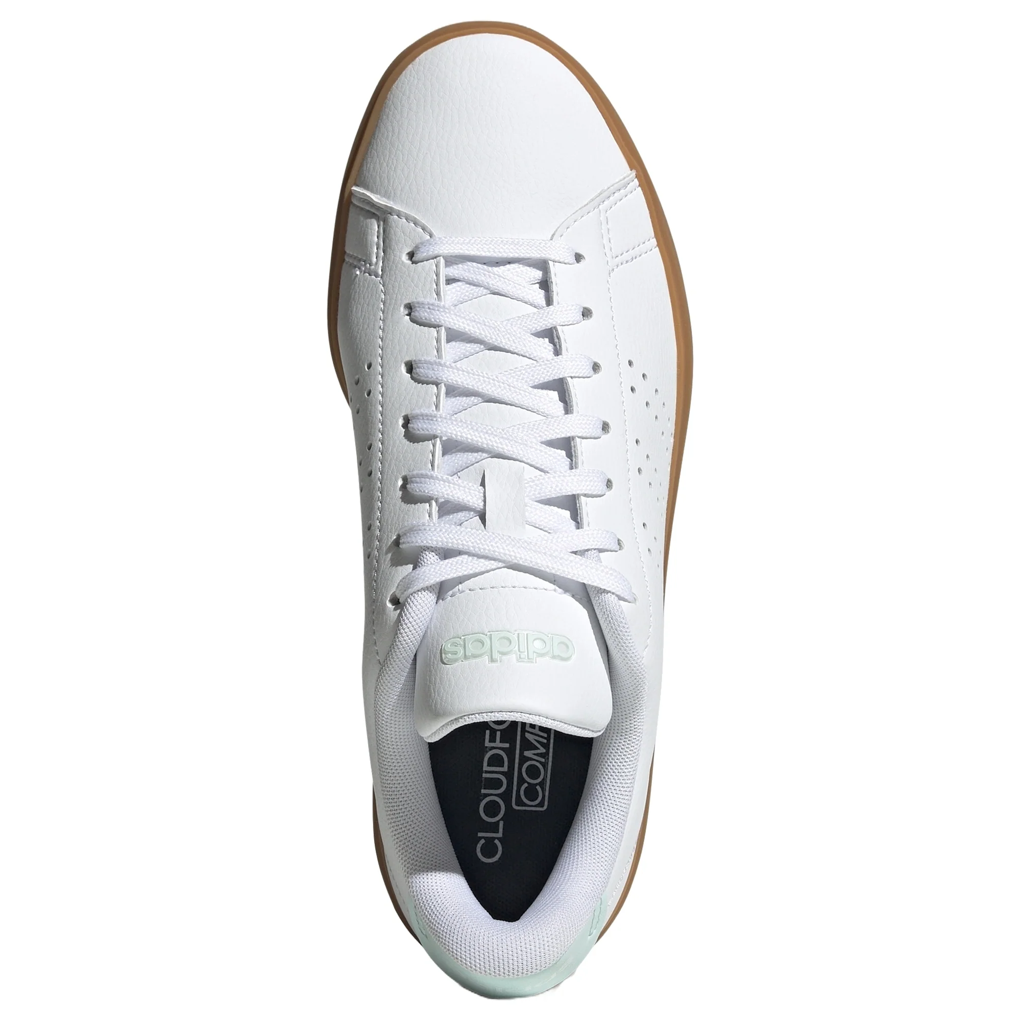 adidas Advantage 2.0 - Sneaker (ftwwft/ftwwht/halmin, 38) - Image 4