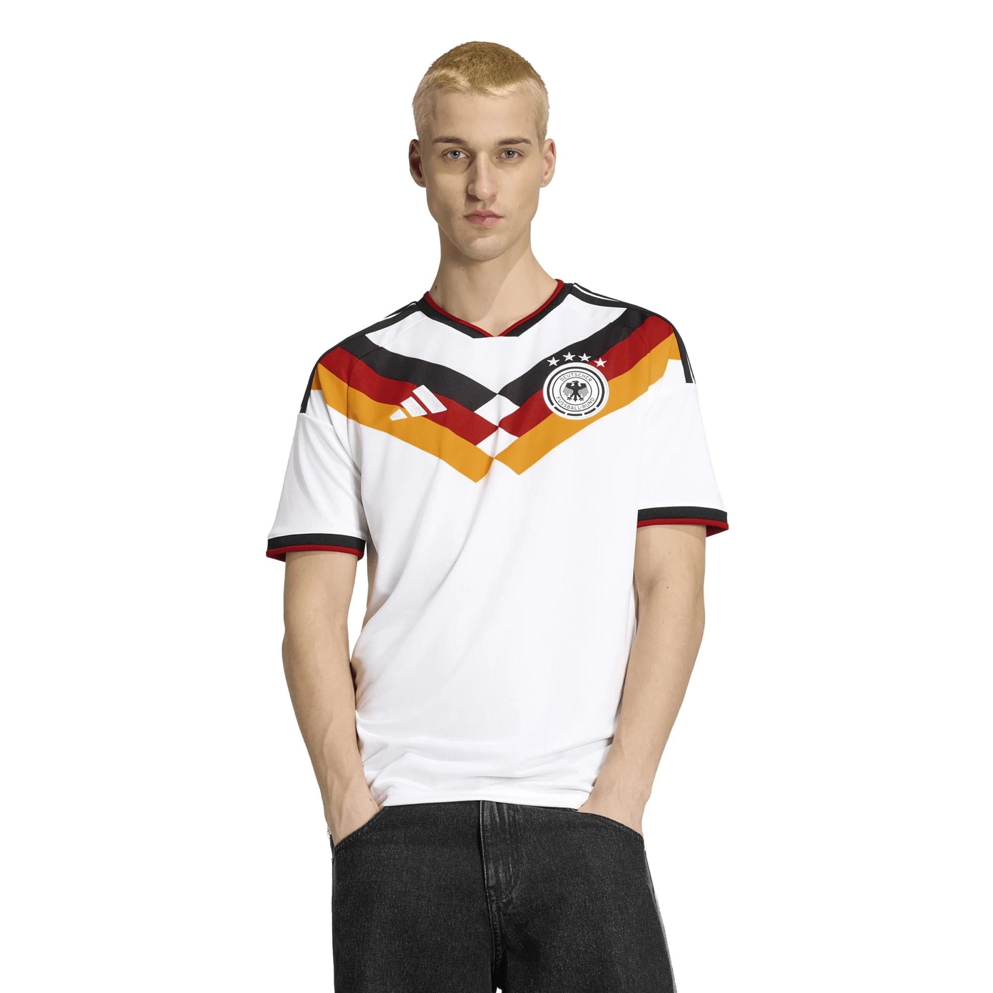 adidas Deutschland 26 - Heimtrikot (white, L) - Image 3