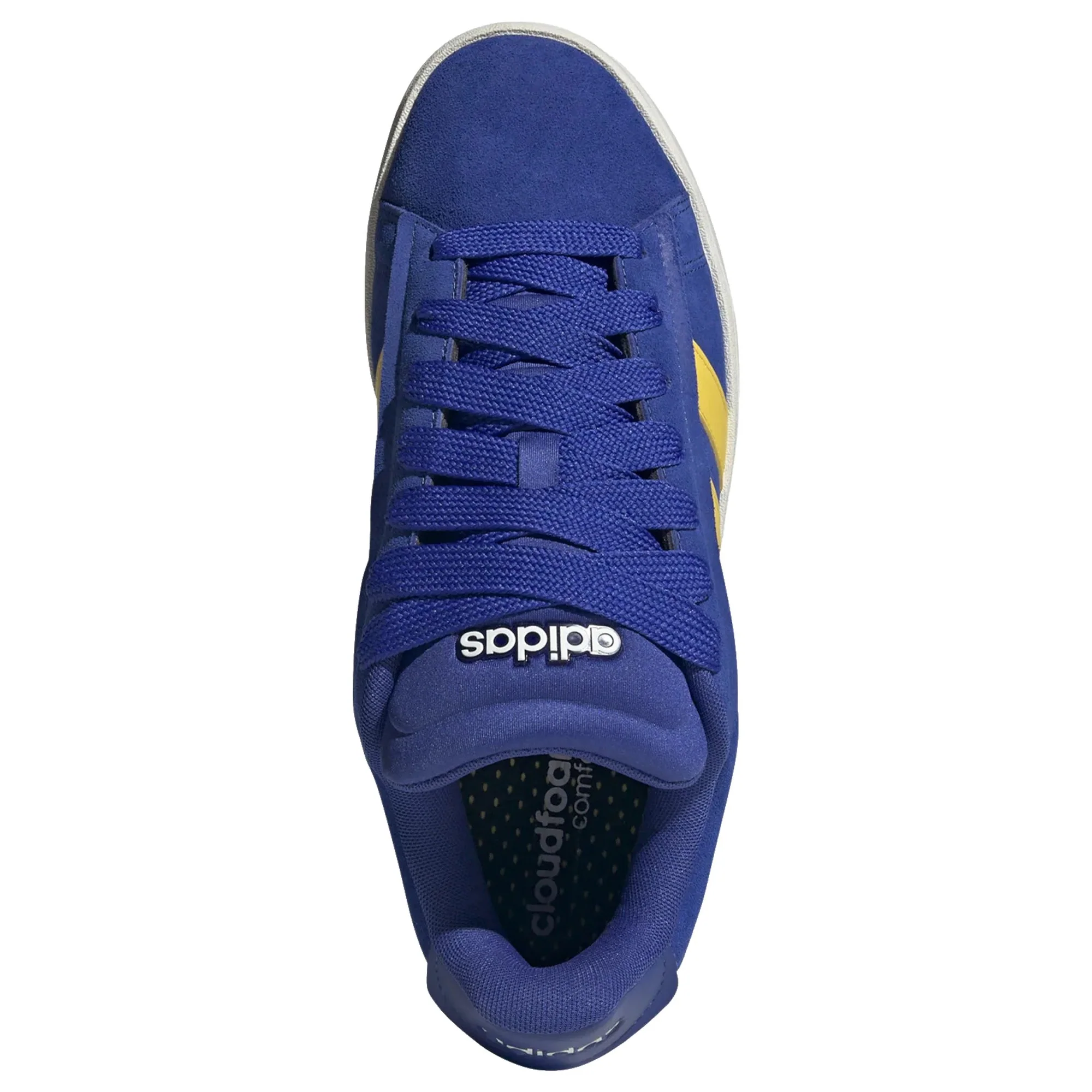 adidas Grand Court Alpha 00s Sneaker- Schuh Men (semi lucid blue/utility yellow/off white, 38 2/3) - Image 4