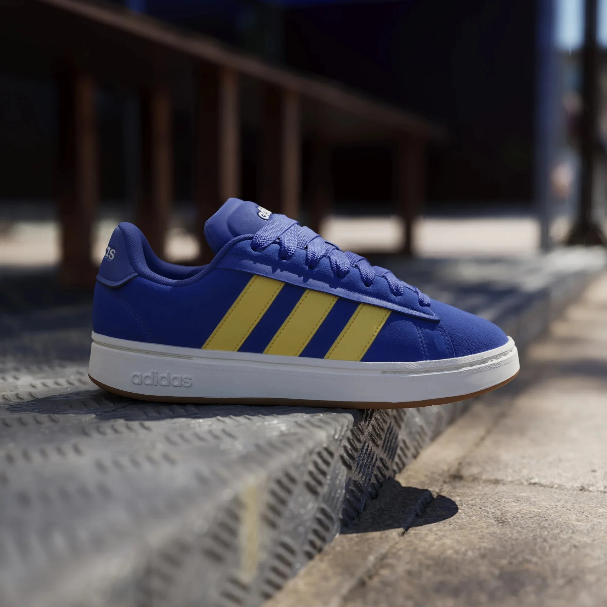 adidas Grand Court Alpha 00s Sneaker- Schuh Men (selubl/utiyel/owhite, 43 1/3) - Image 9