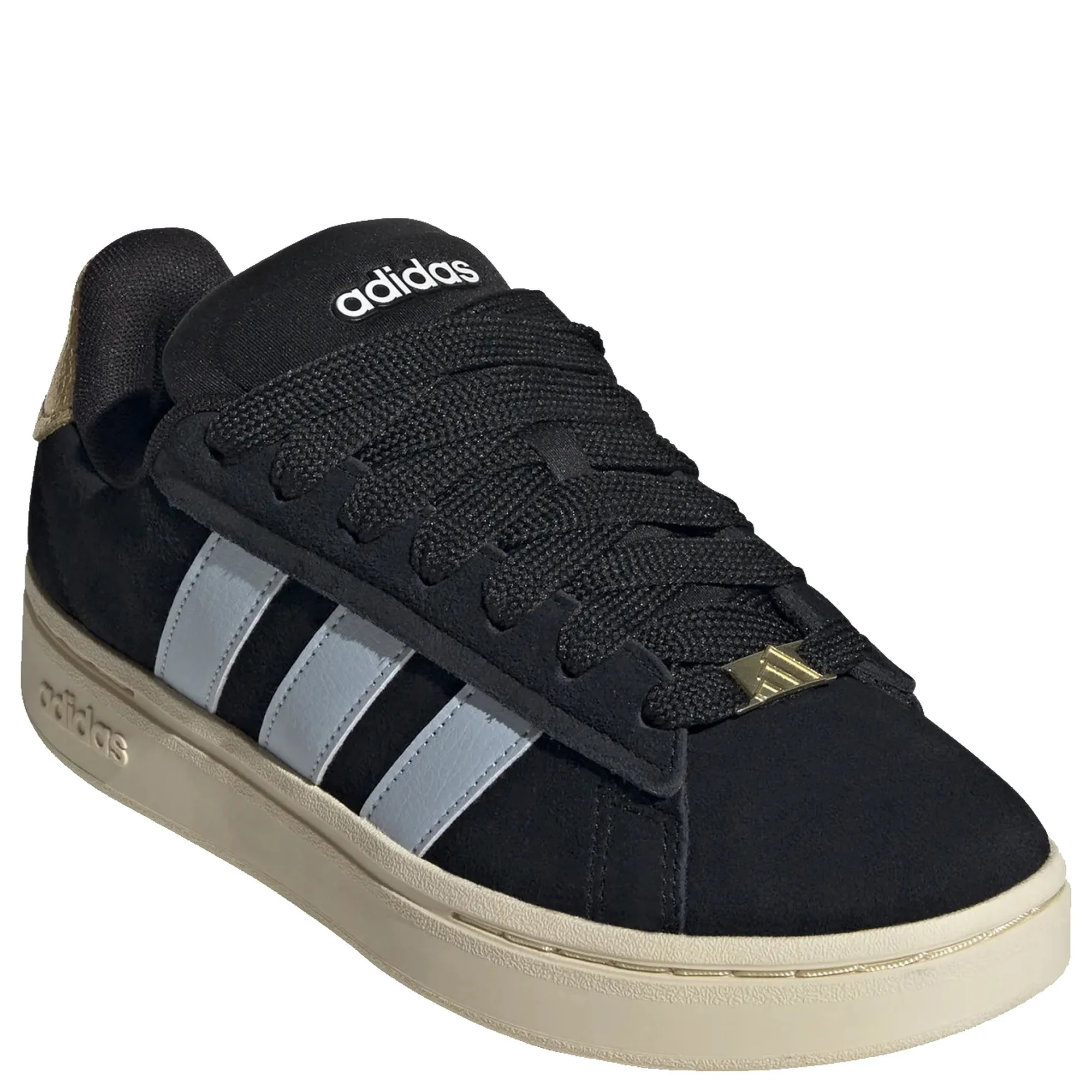 adidas Grand Court Alpha 00s Sneaker - Schuh Women (core black/wonder blue/gold met., 38) - Image 5