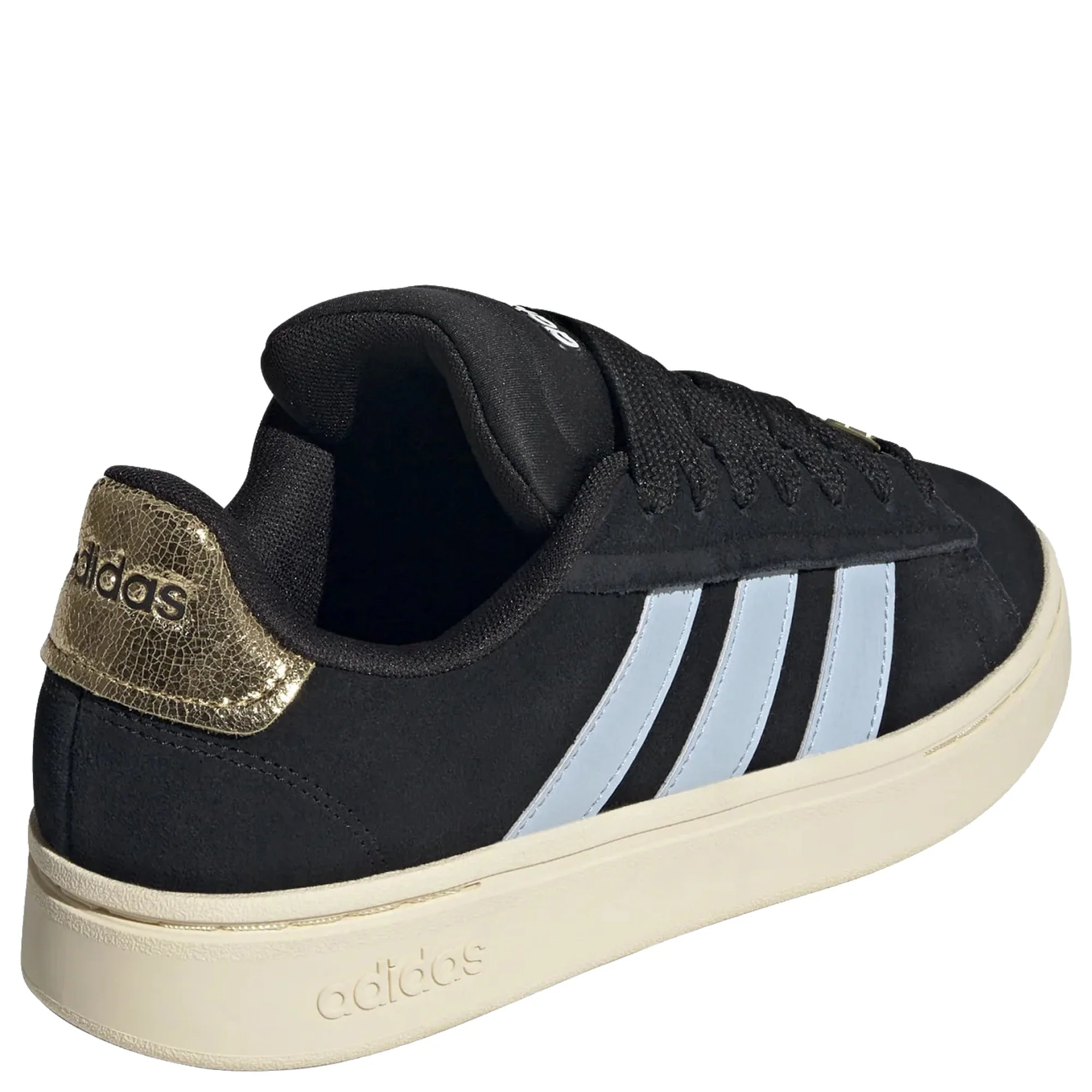 adidas Grand Court Alpha 00s Sneaker - Schuh Women (core black/wonder blue/gold met., 38) - Image 6