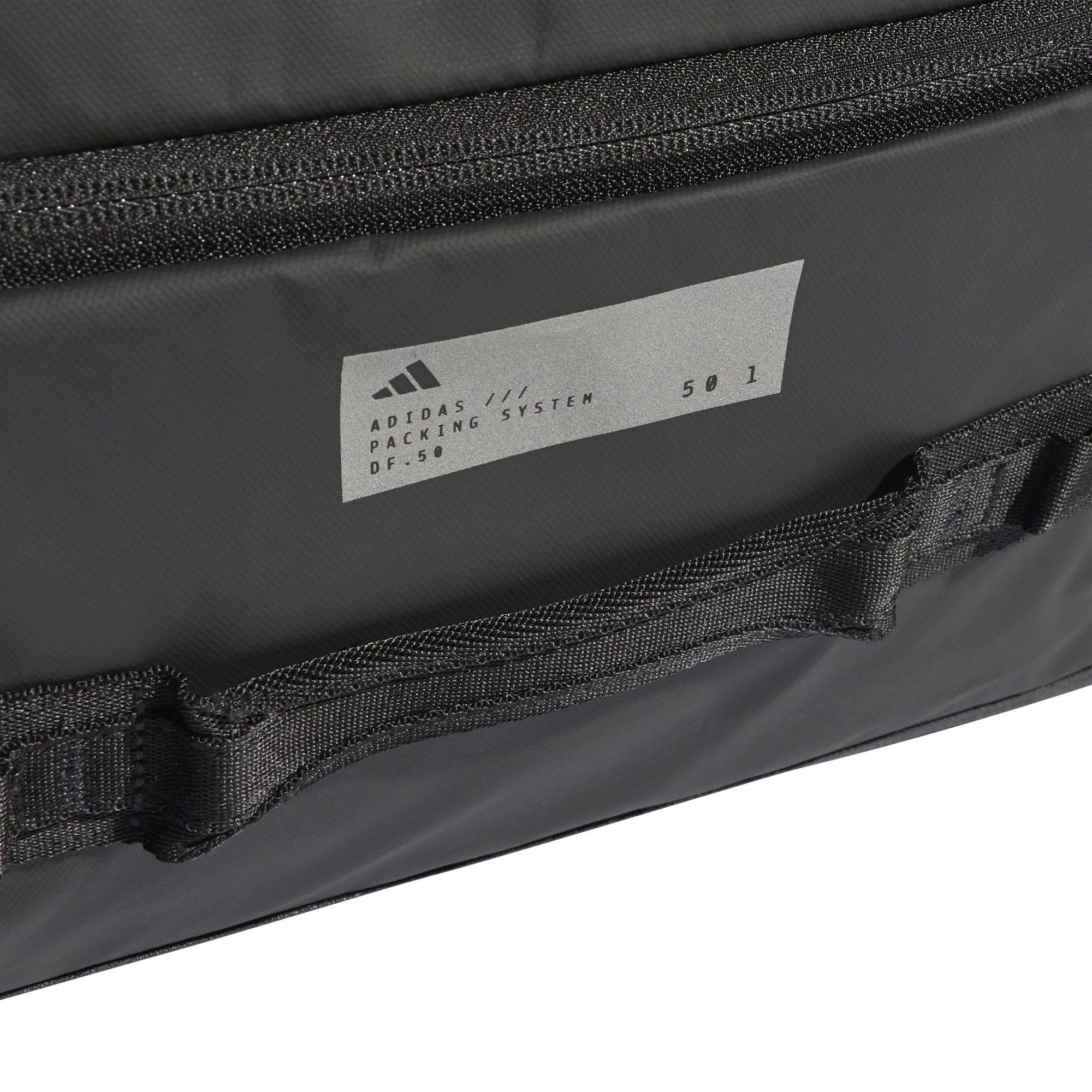 adidas Hybrid Duffle - Reisetasche (black/refsil) - Image 6