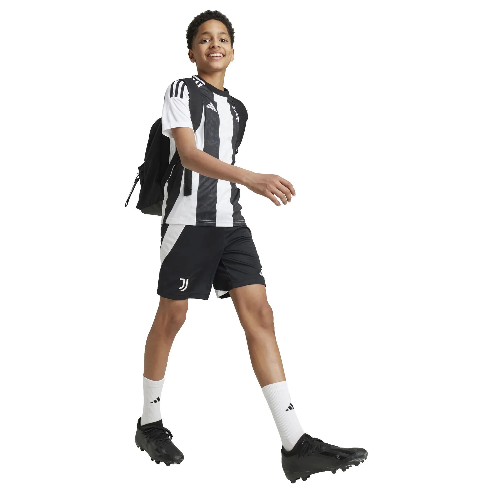 adidas Juventus Turin Fußball - Jr. Heimtrikot 24/25 (white/black, 176) - Image 3