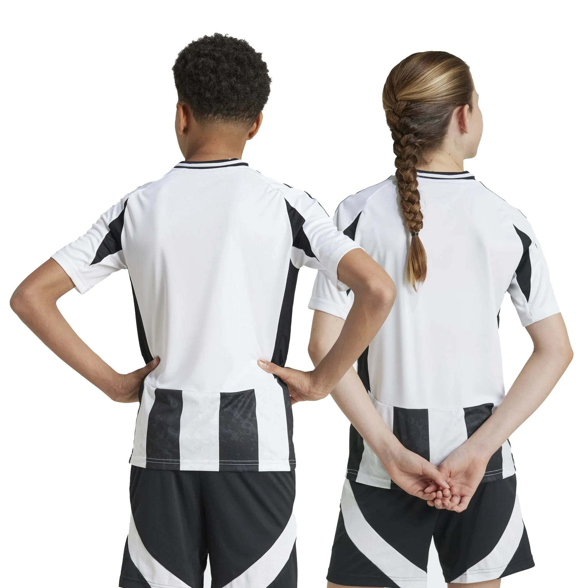 adidas Juventus Turin Fußball - Jr. Heimtrikot 24/25 (white/black, 176) - Image 6