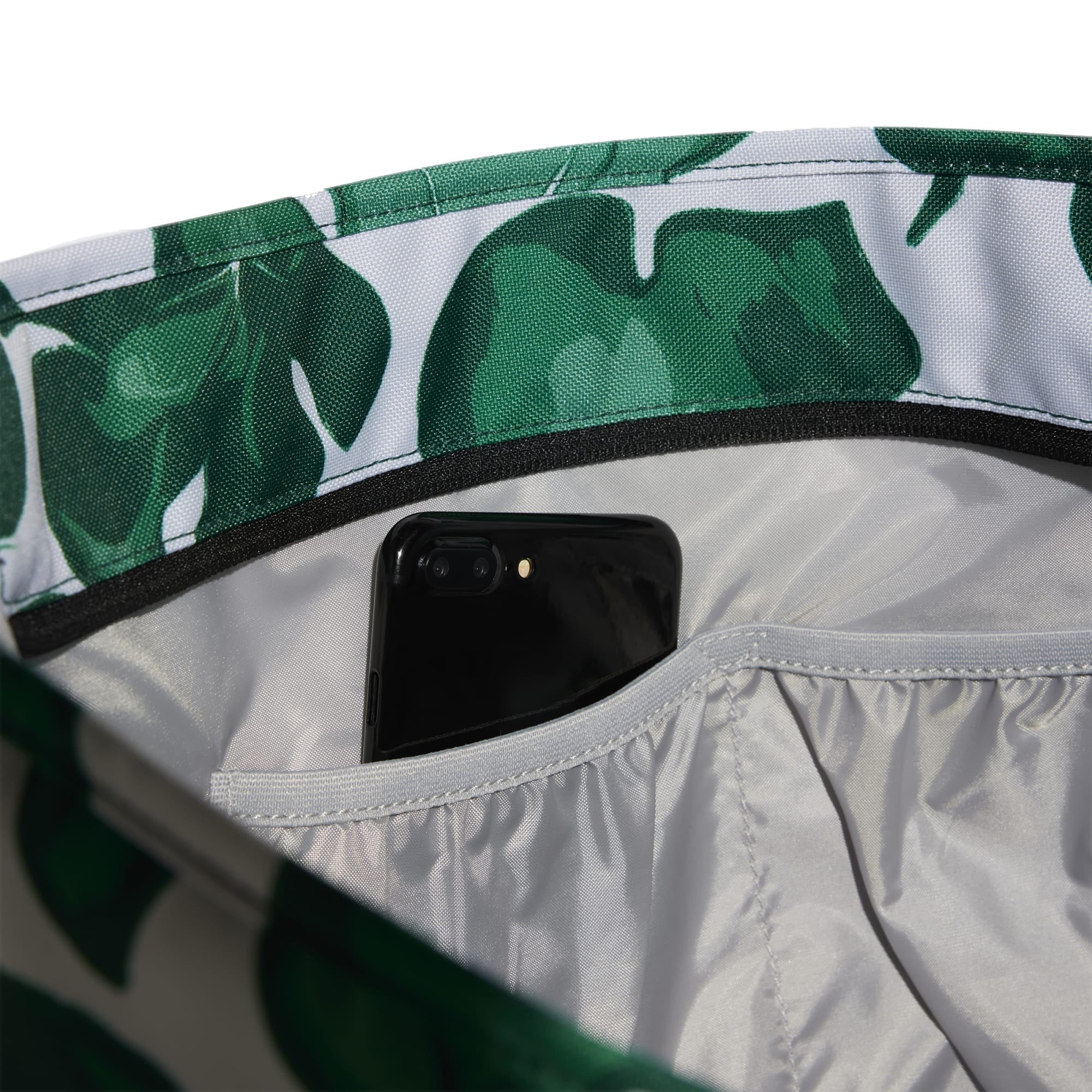 adidas Leaf Print Women - Tragetasche (orbit grey/collegiate green/green/semi court green) - Image 6