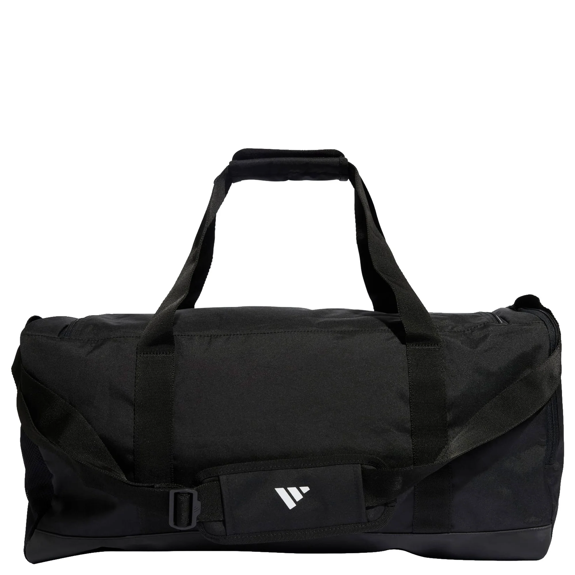 adidas Linear - Sporttasche M 56 cm (black/black/white) - Image 3