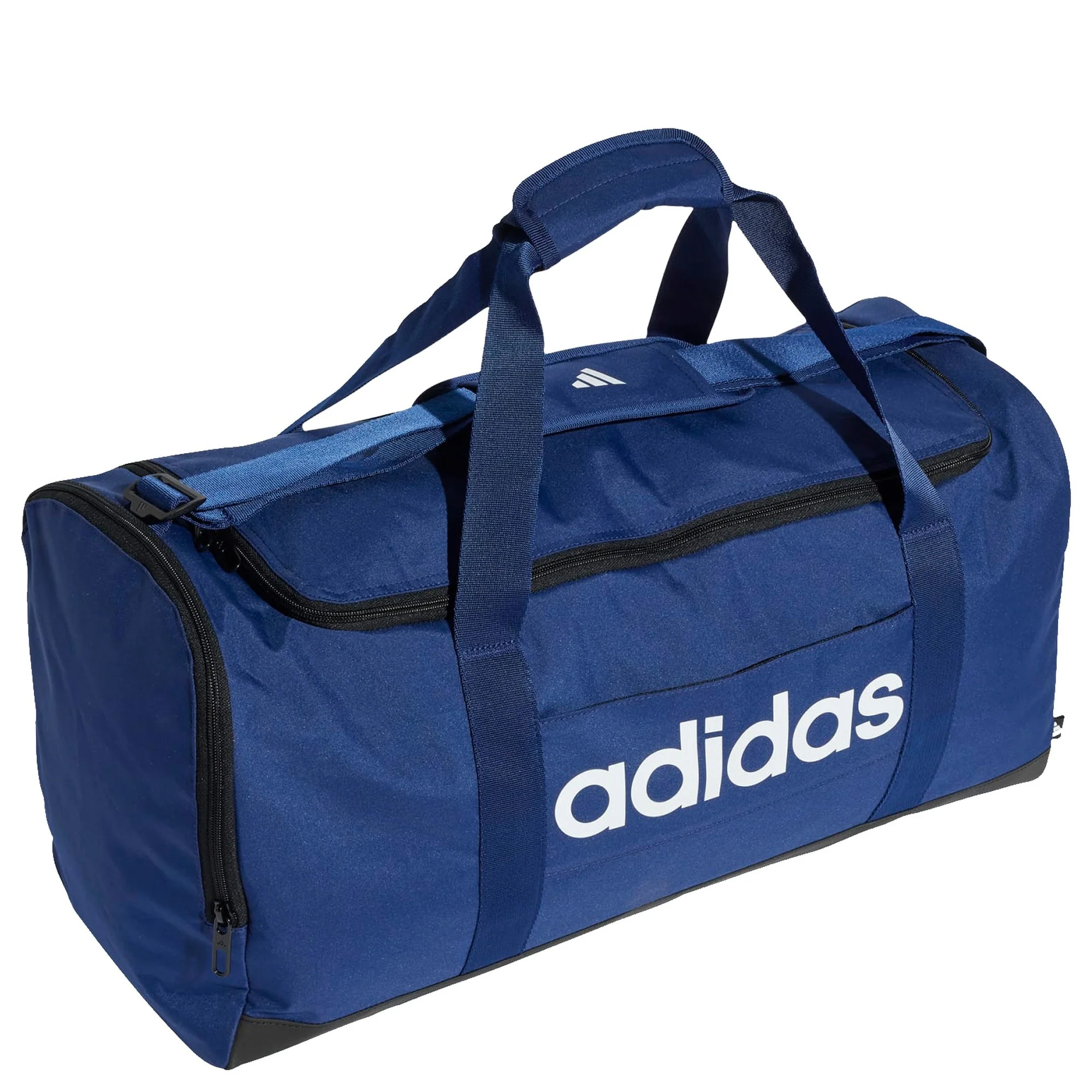 adidas Linear - Sporttasche M 56 cm (darkblue/white) - Image 2
