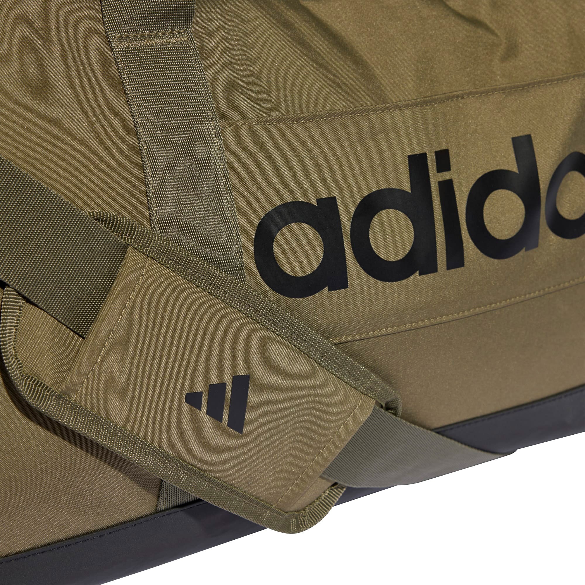 adidas Linear - Sporttasche M 56 cm (olive str/black) - Image 5