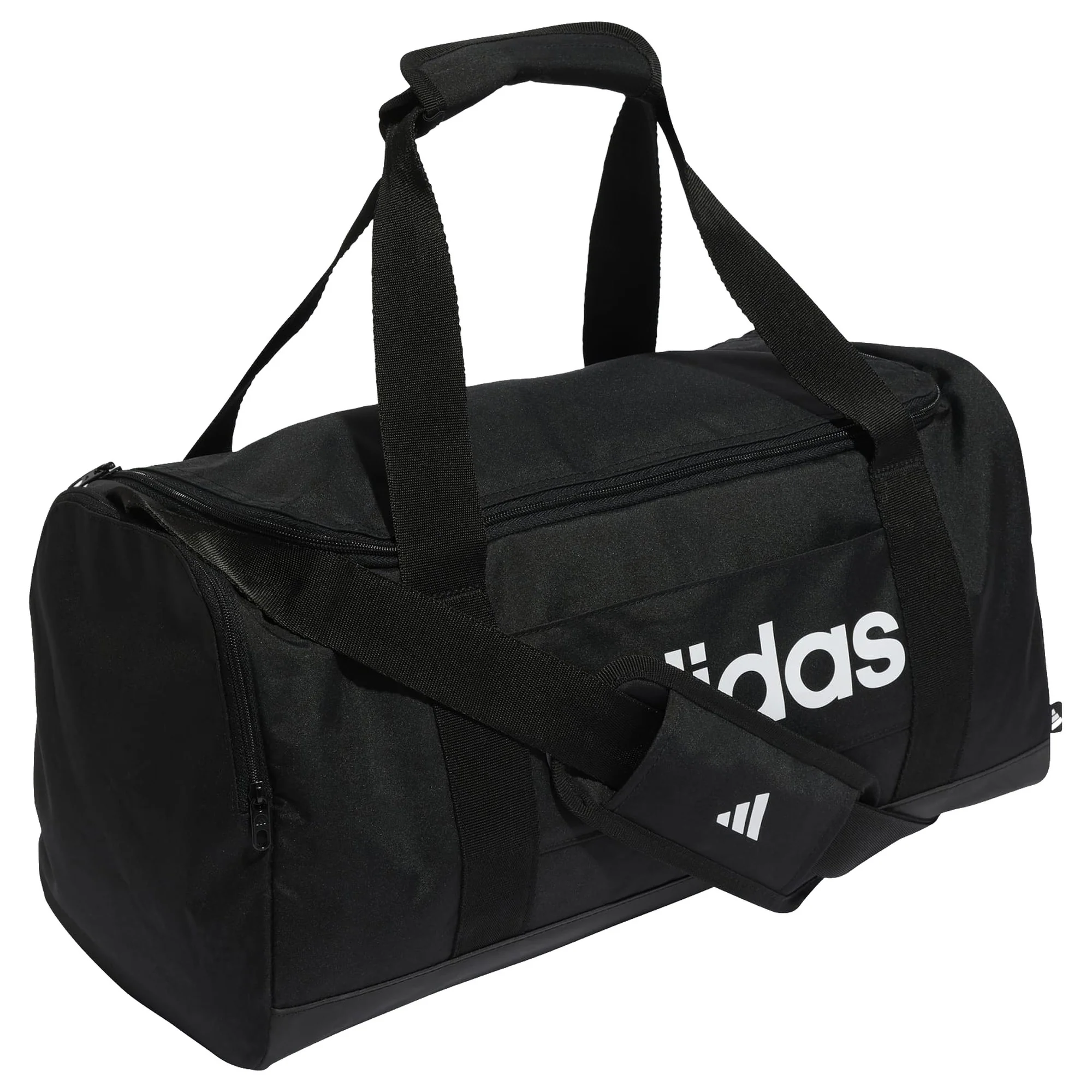 adidas Linear - Sporttasche S 45 cm (black/black/white) - Image 2