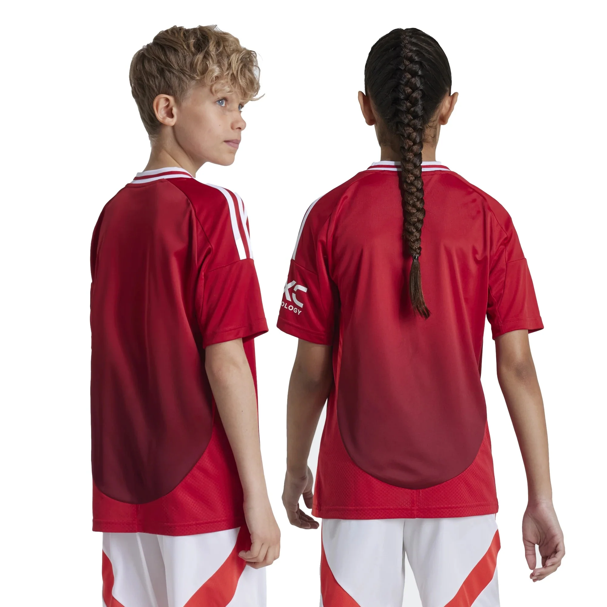 adidas Manchester United Fußball - Jr. Heimtrikot 24/25 (red, 176) - Image 5