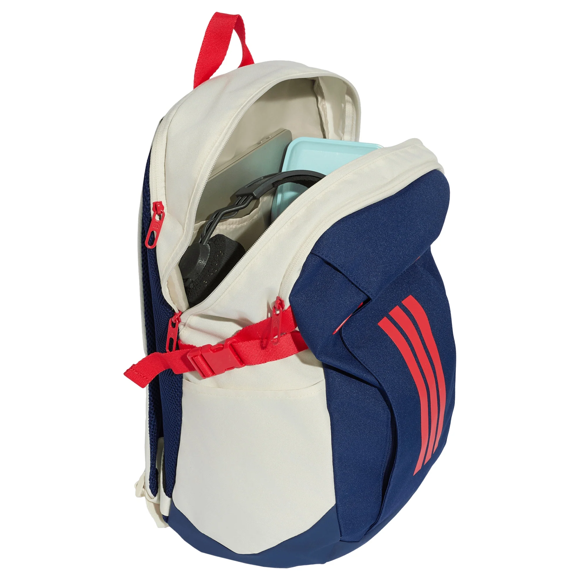 adidas Power Vlll - Rucksack (dark blue/ivory/pure ruby) - Image 4