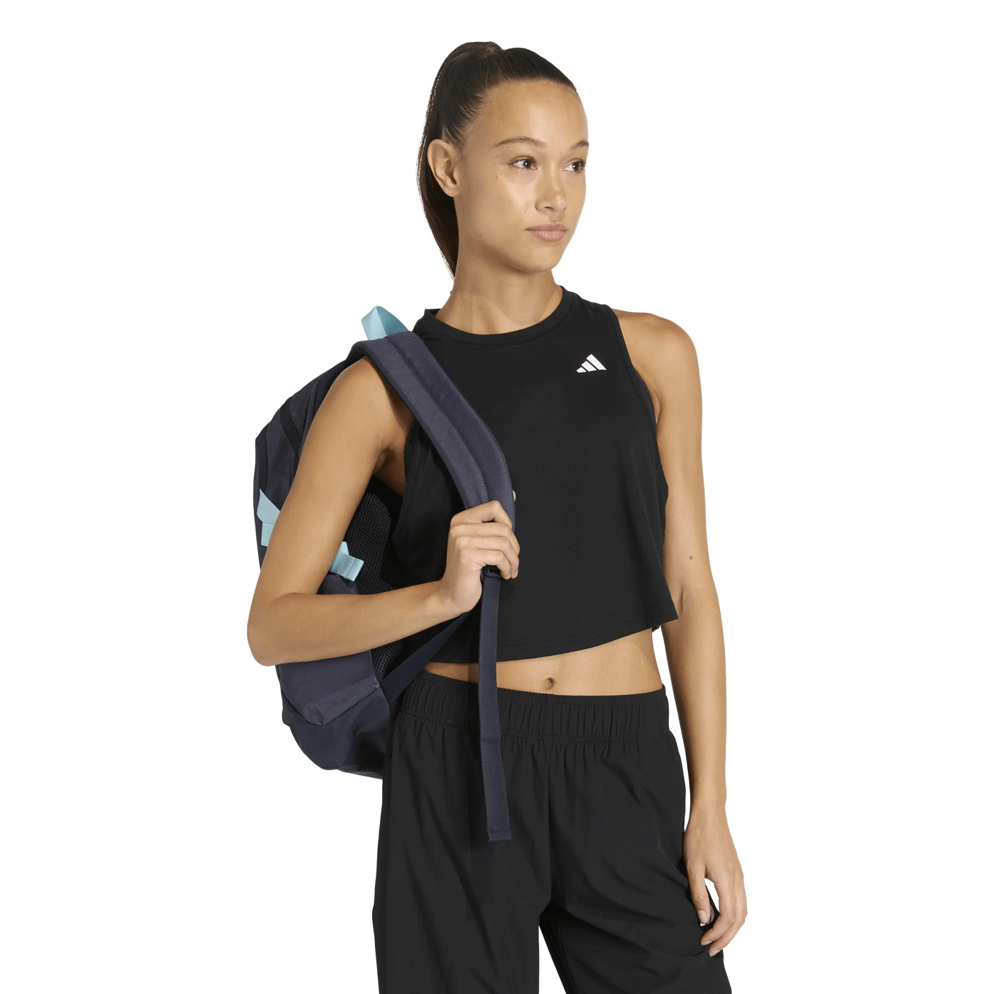adidas Power Vlll - Rucksack (night navy/icey blue/khaki) - Image 8