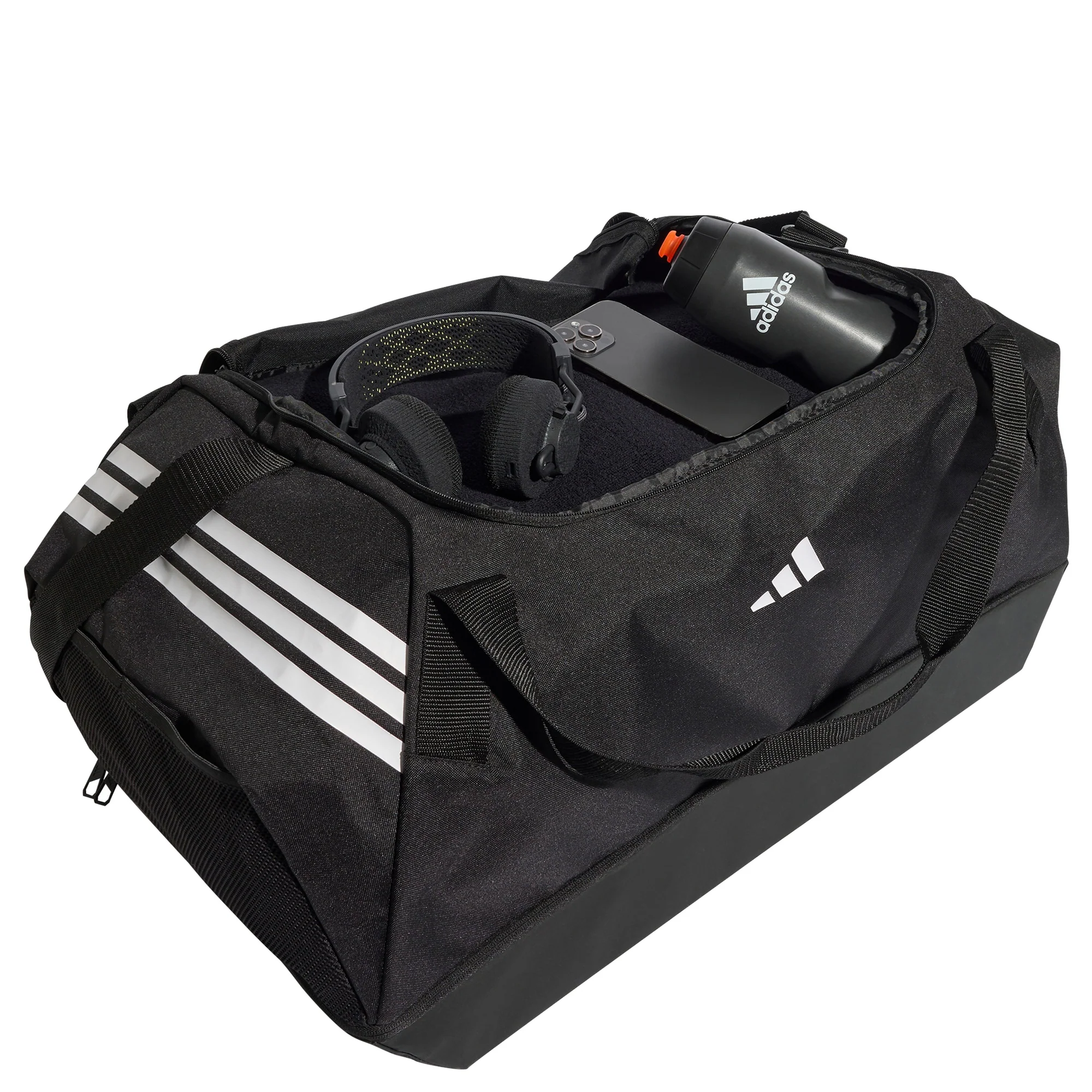 adidas Tiro Duffle Bag Large - Sporttasche 69cm (Bodenfach) (black/white) - Image 4