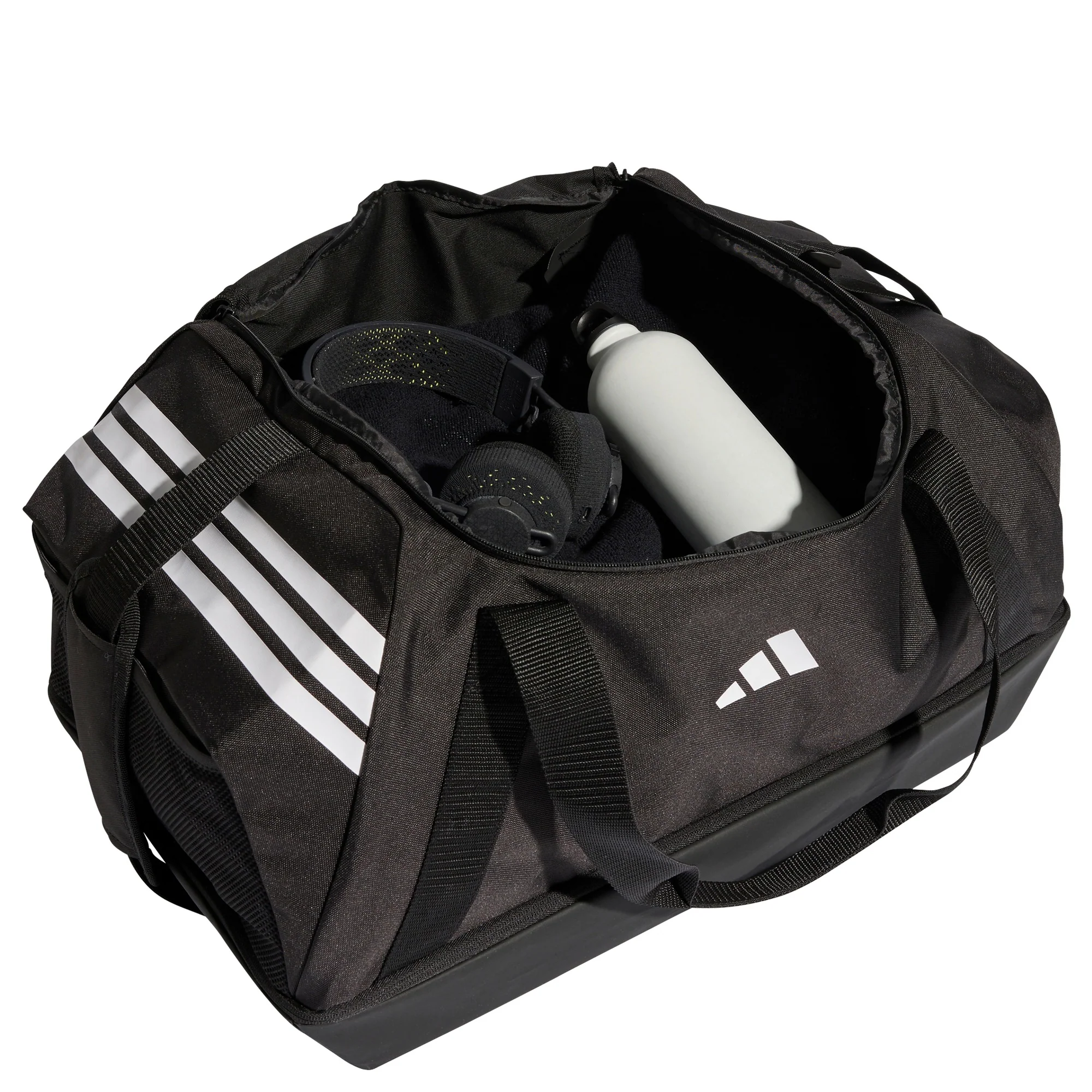 adidas Tiro Duffle Bag Medium - Sporttasche 59.5 cm (Bodenfach) (black/white) - Image 4