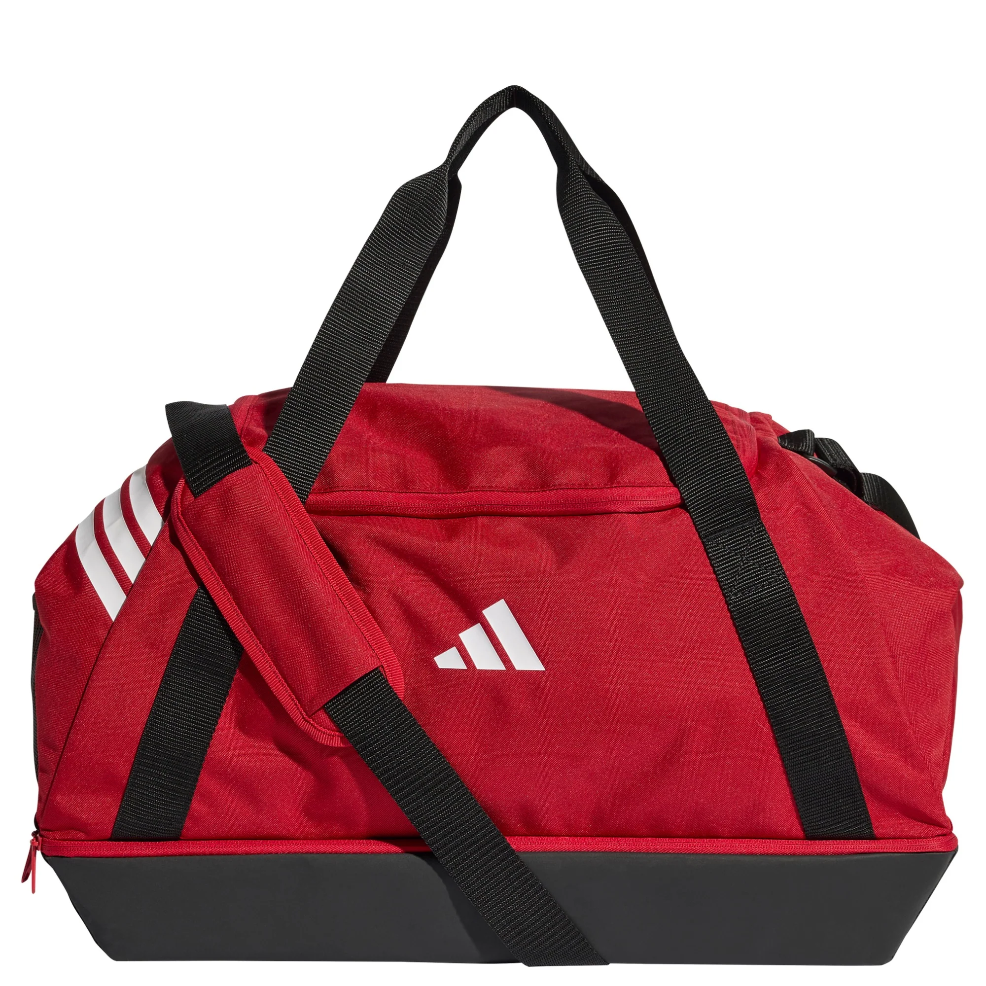 adidas Tiro Duffle Bag Medium - Sporttasche 59.5 cm (Bodenfach) (team power red 2/white)