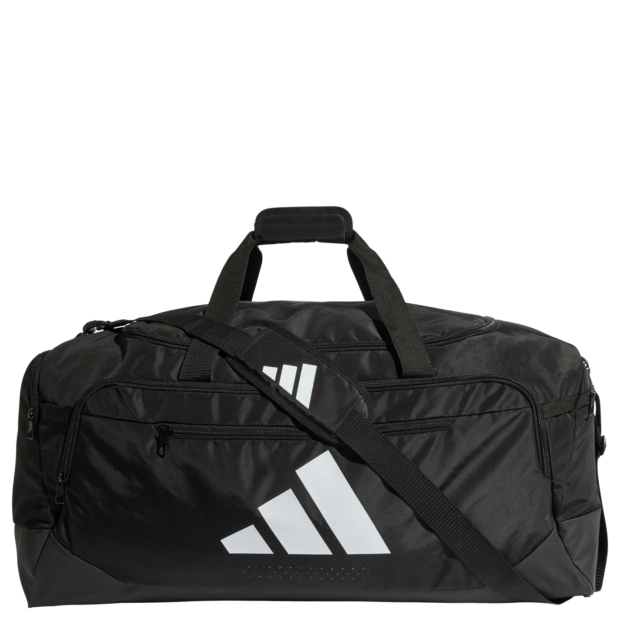 adidas Tra Def Duffle L - Reisetasche L (black/white)