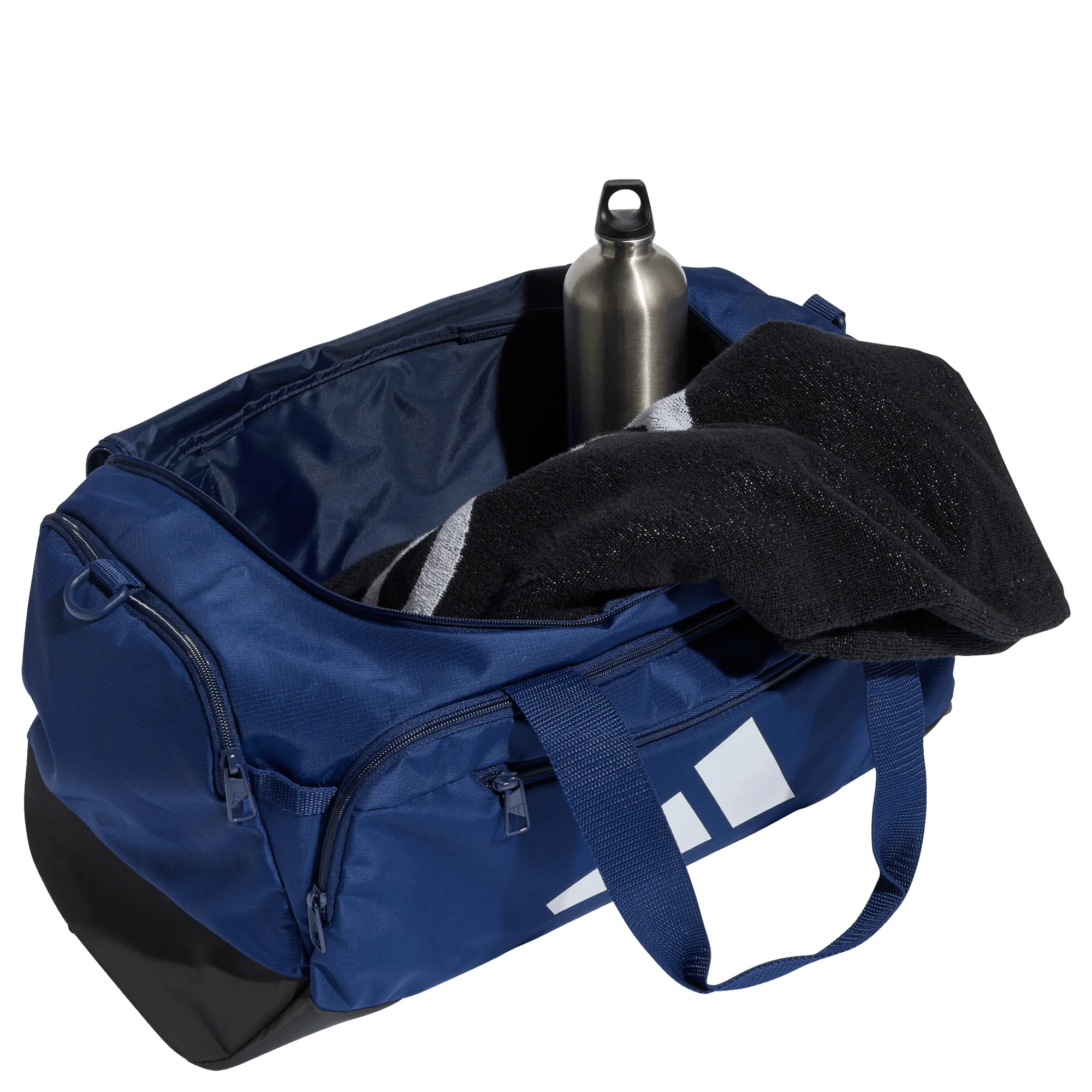adidas Tra Def Duffle S - Reisetasche S (dkblue/white) - Image 4