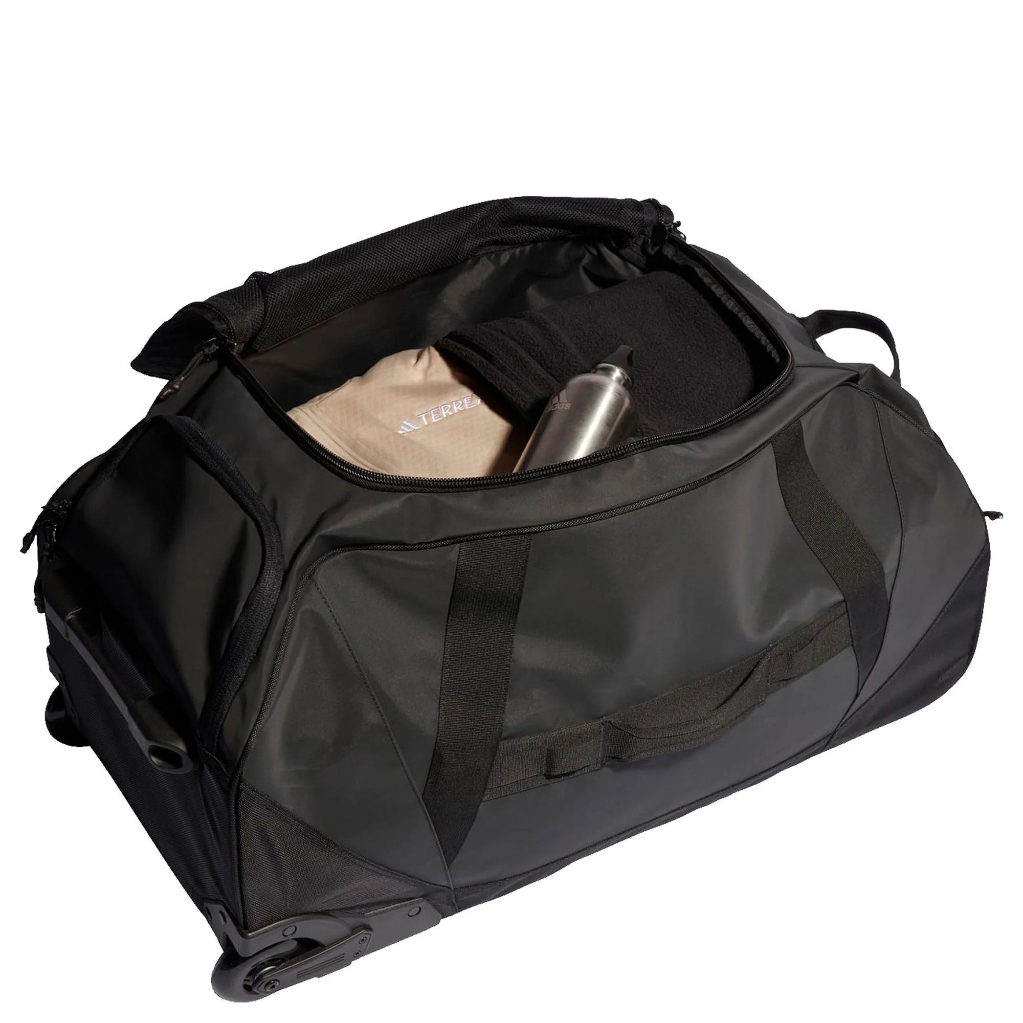 adidas Trolley L - Rollenreisetasche 75 cm (black/white) - Image 4