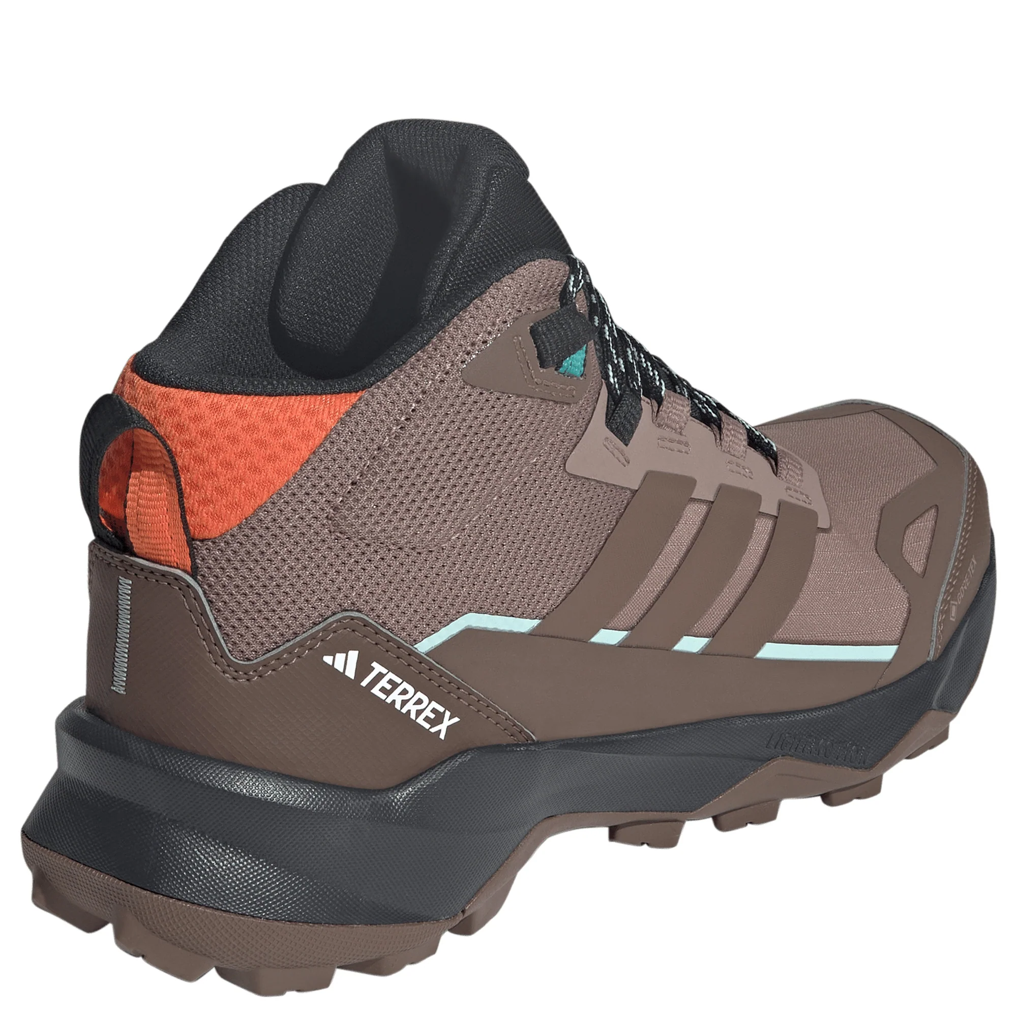 adidas Women Terrex Skychaser AX5 Mid Gore-Tex - Wanderschuhe (trace brown/earth strata/semi impact orange, 37 1/3) - Image 6
