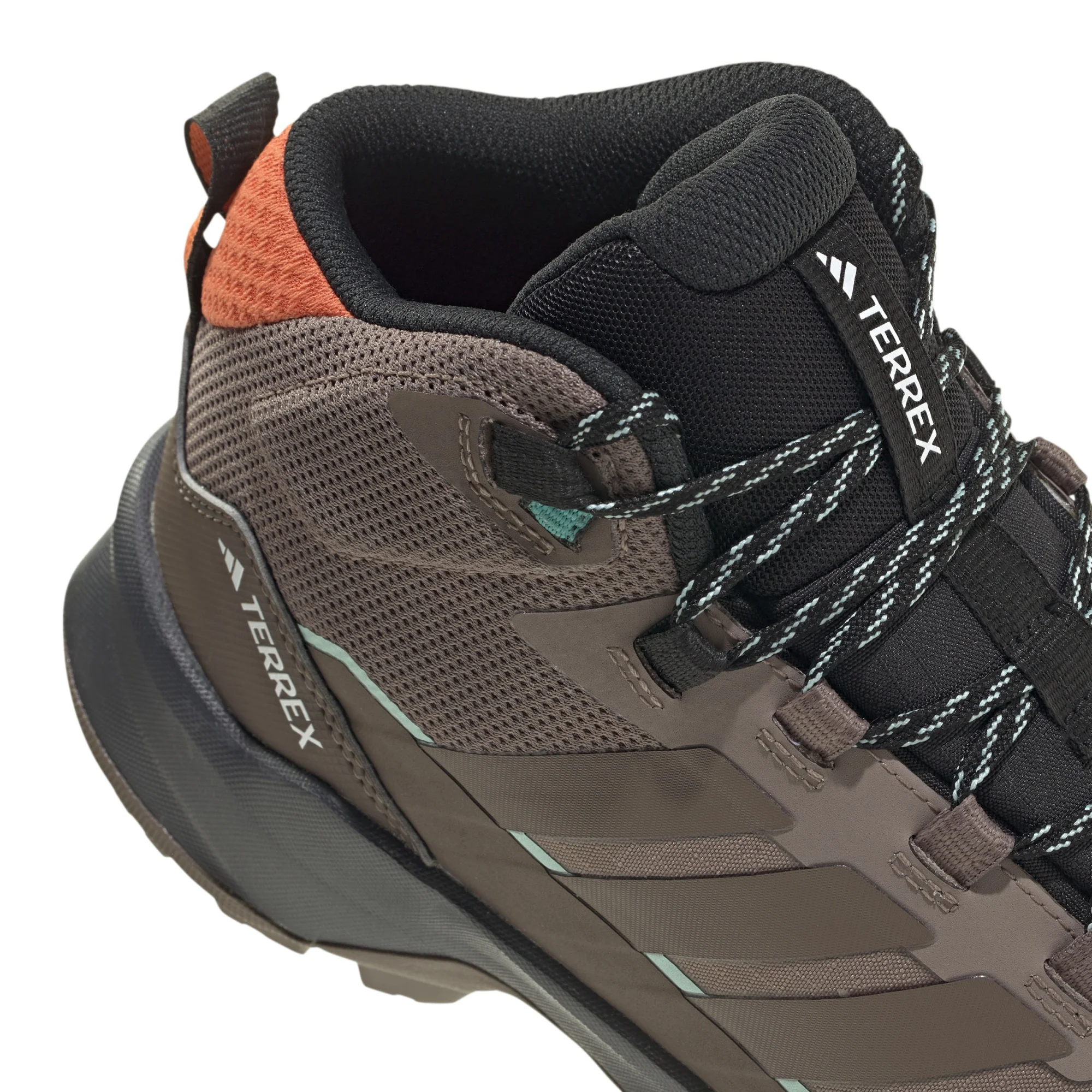 adidas Women Terrex Skychaser AX5 Mid Gore-Tex - Wanderschuhe (trace brown/earth strata/semi impact orange, 37 1/3) - Image 7
