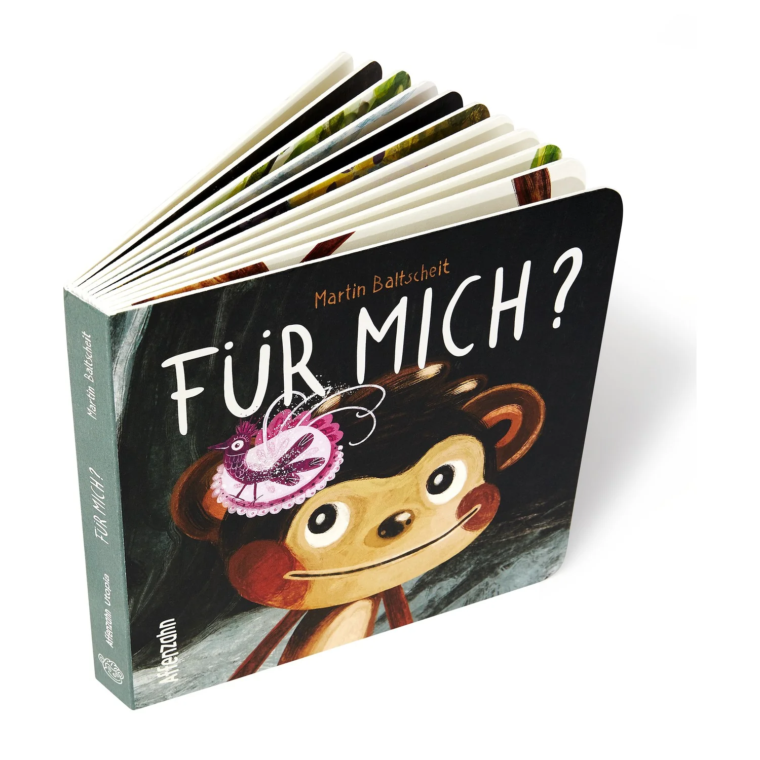 Affenzahn Pappbilder Buch von Martin Baltscheit 17 cm - Buch (Für mich Affe) - Image 5
