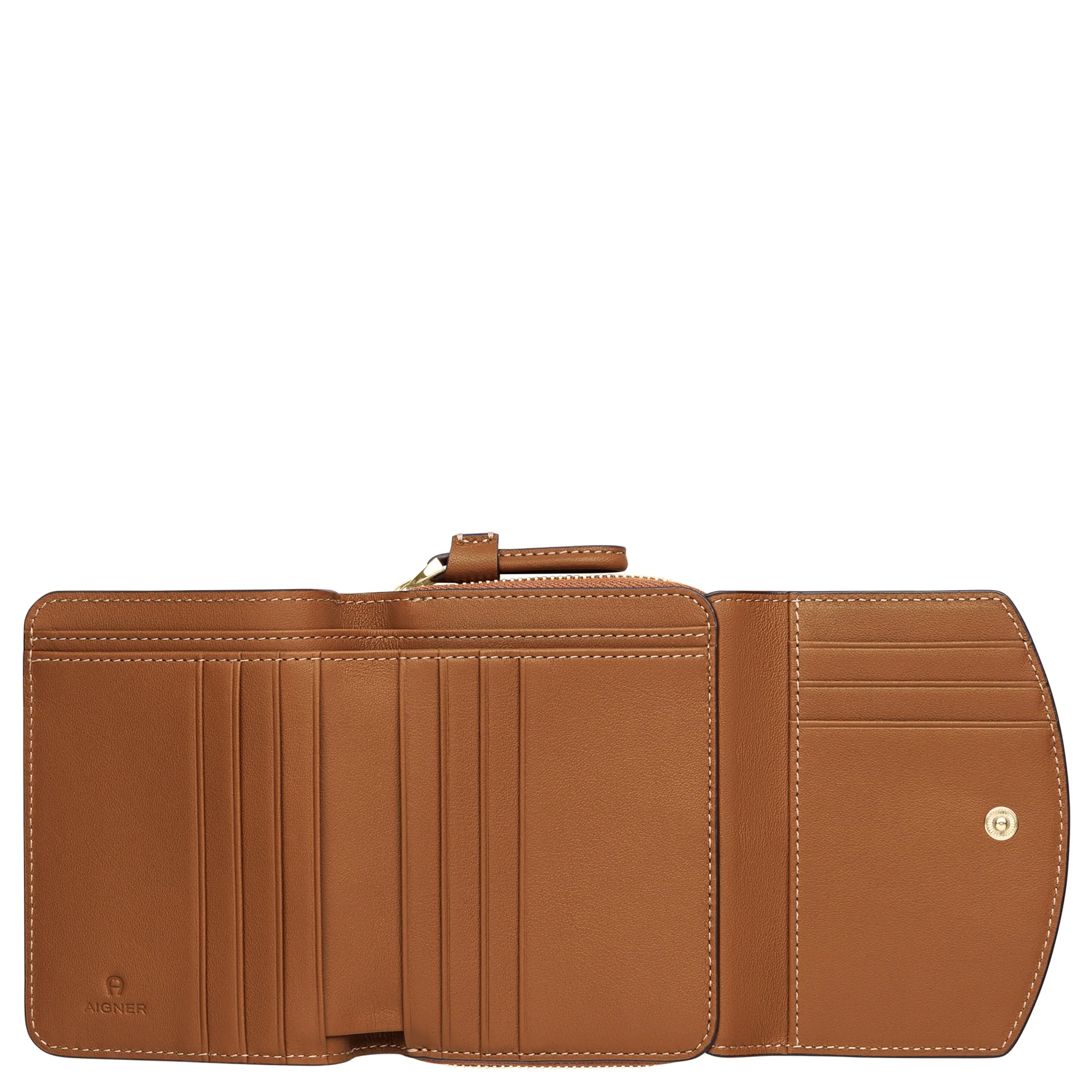 Aigner Ambra - Geldbörse 9cc 12 cm (cognac brown) - Image 2