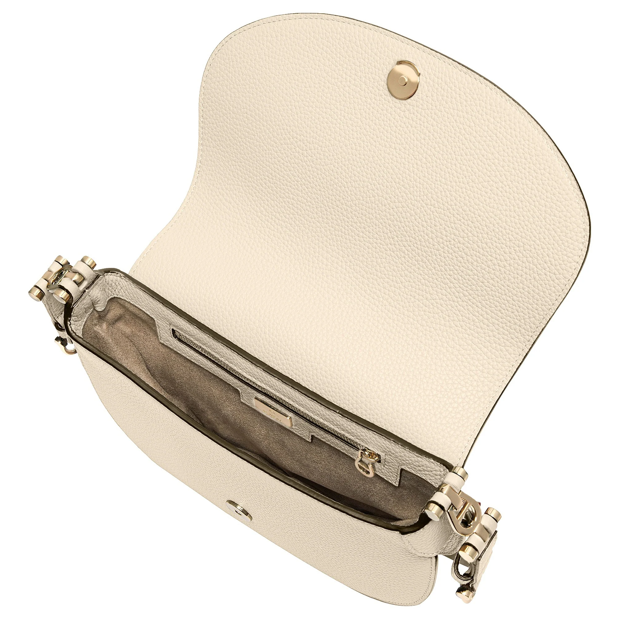 Aigner Delia - Schultertasche S 23 cm (macadamia white) - Image 6