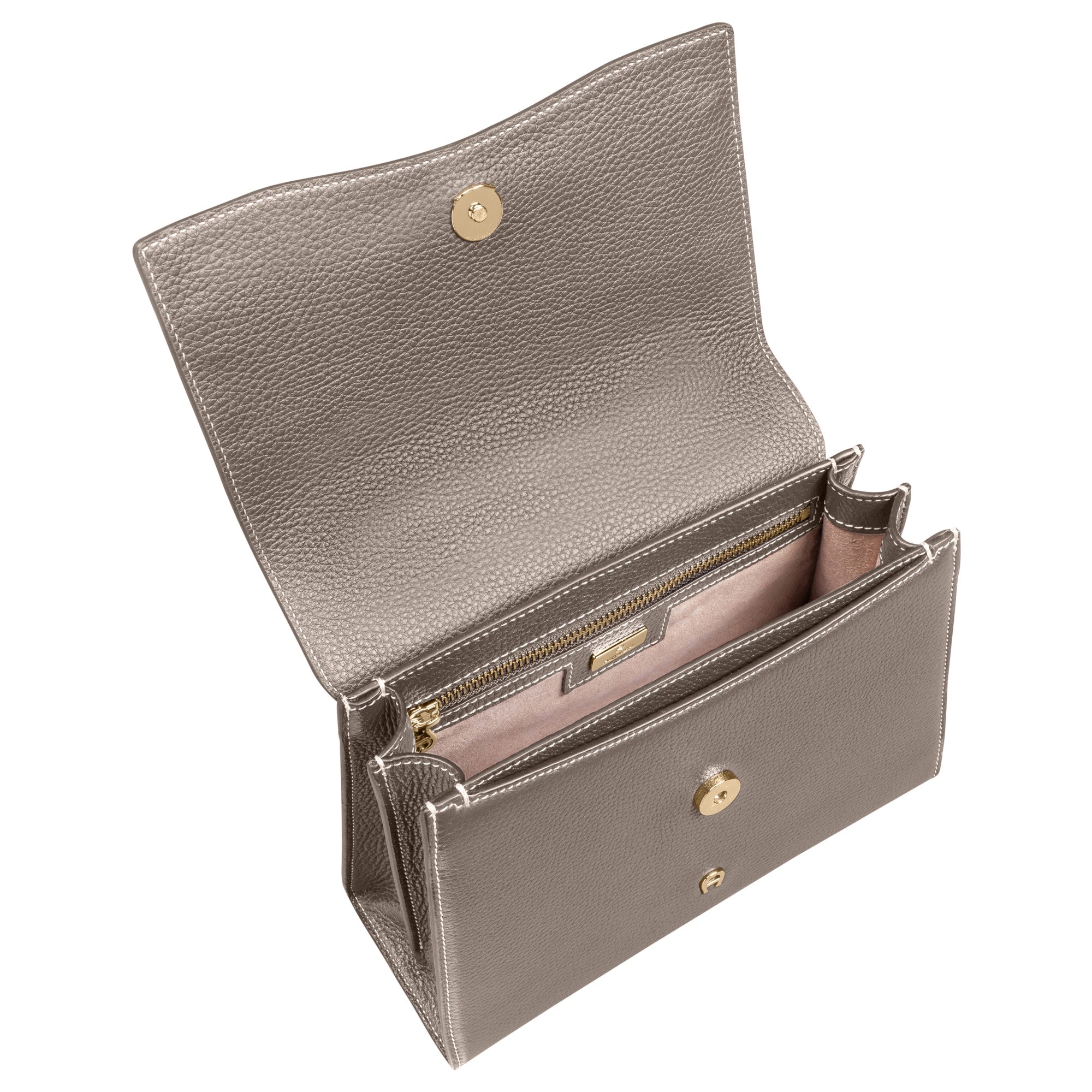 Aigner Farah - Henkeltasche S 28 cm (taupe) - Image 3