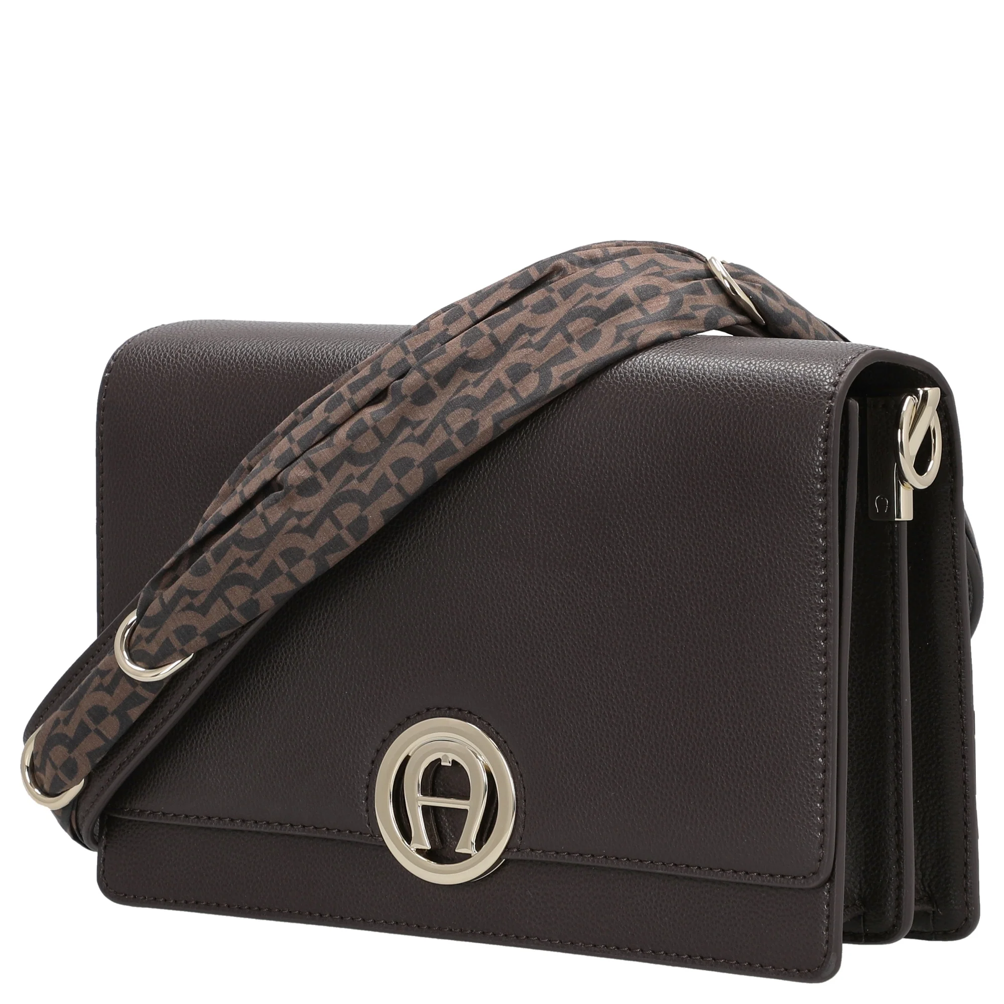 Aigner Livia - Umhängetasche + Tuch 24 cm M (espresso brown) - Image 2