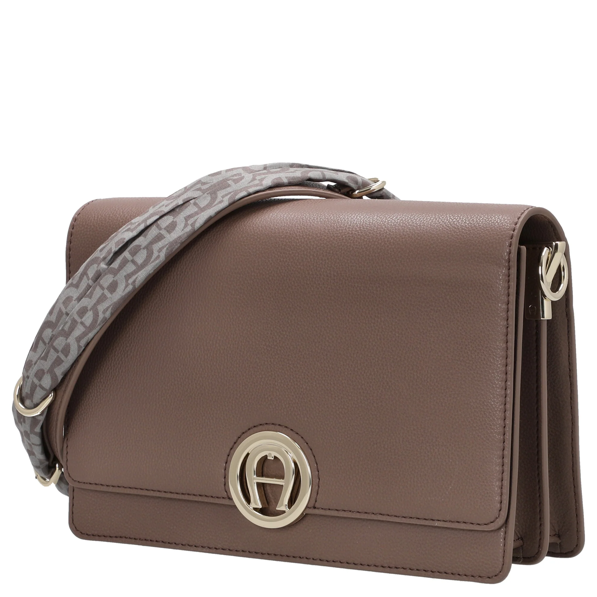 Aigner Livia - Umhängetasche + Tuch 24 cm M (mushroom brown) - Image 2