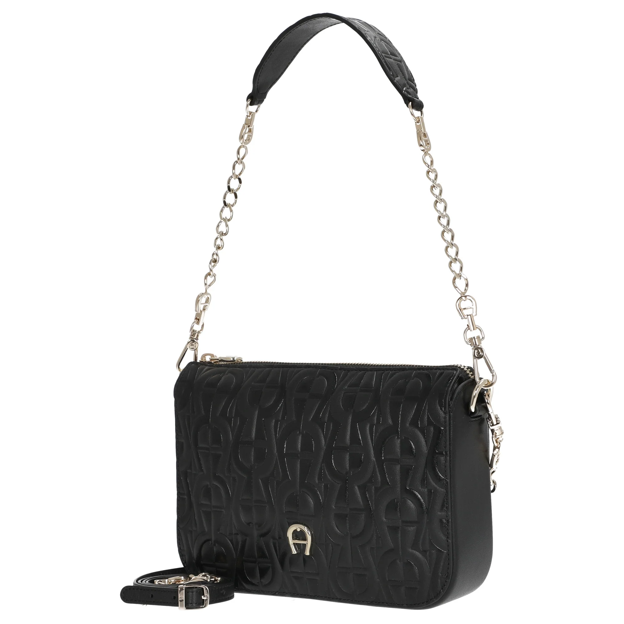 Aigner Pria - Schultertasche 21 cm XS (black) - Image 2