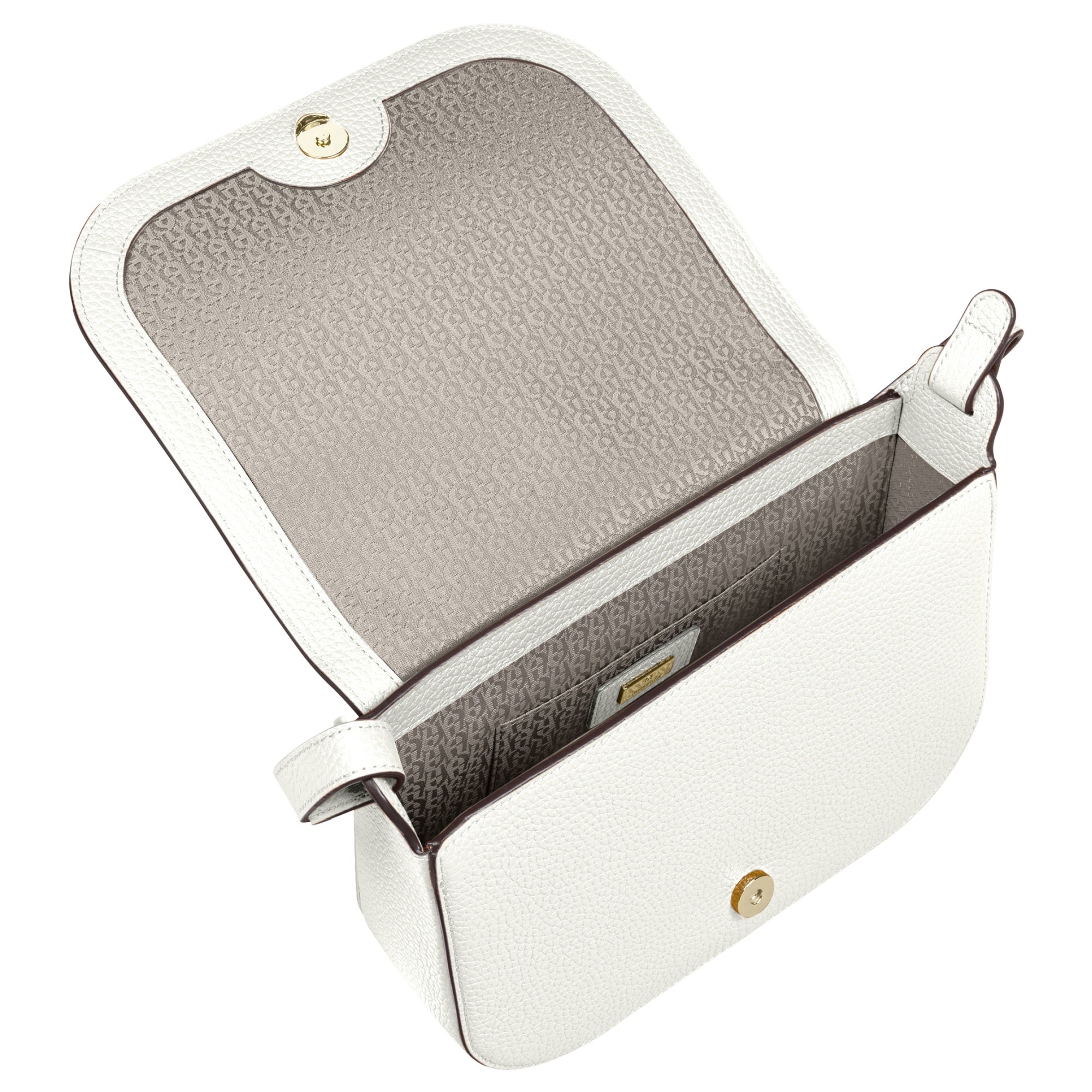 Aigner Pura M - Umhängetasche 26 cm (cotton white) - Image 3
