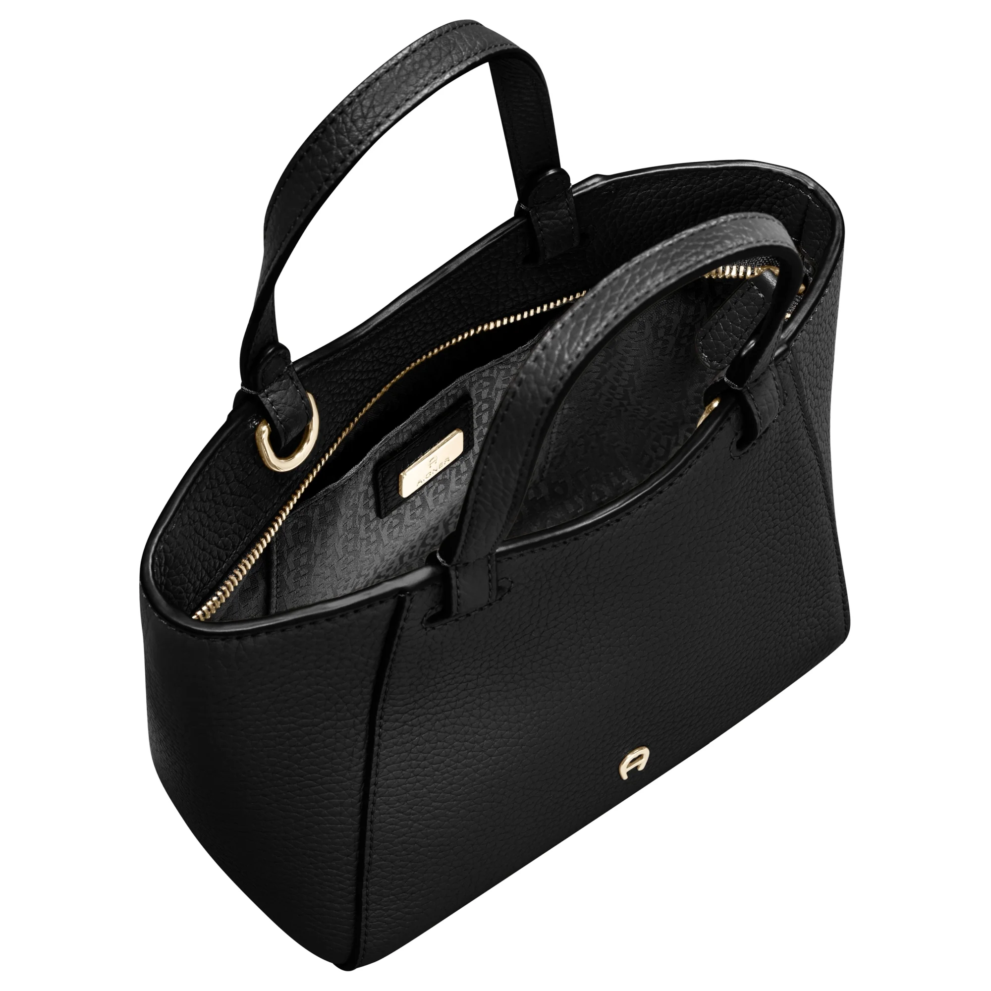 Aigner Pura S - Henkeltasche 26 cm (black) - Image 3