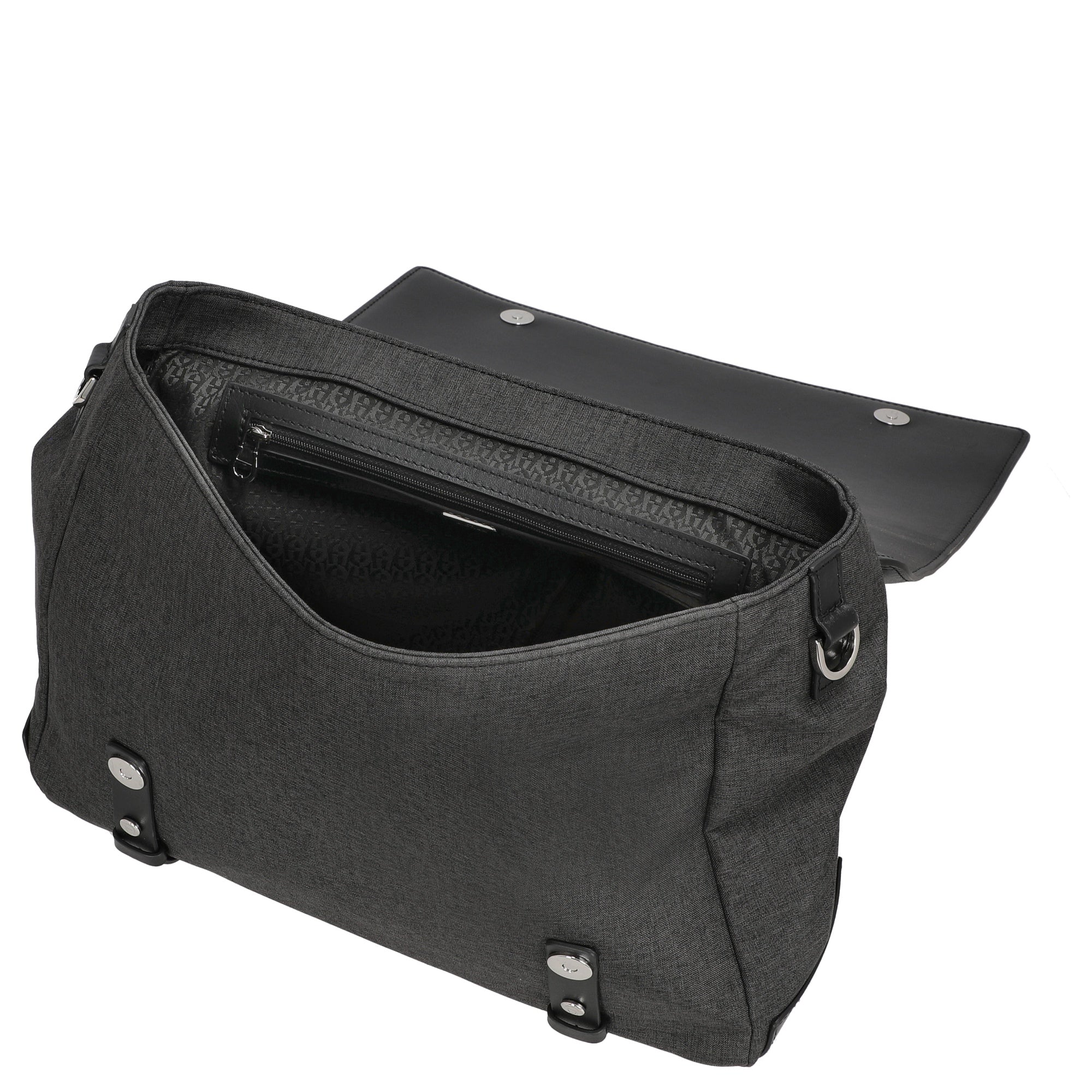 Aigner Torino L - Umhängetasche 36 cm (black) - Image 6