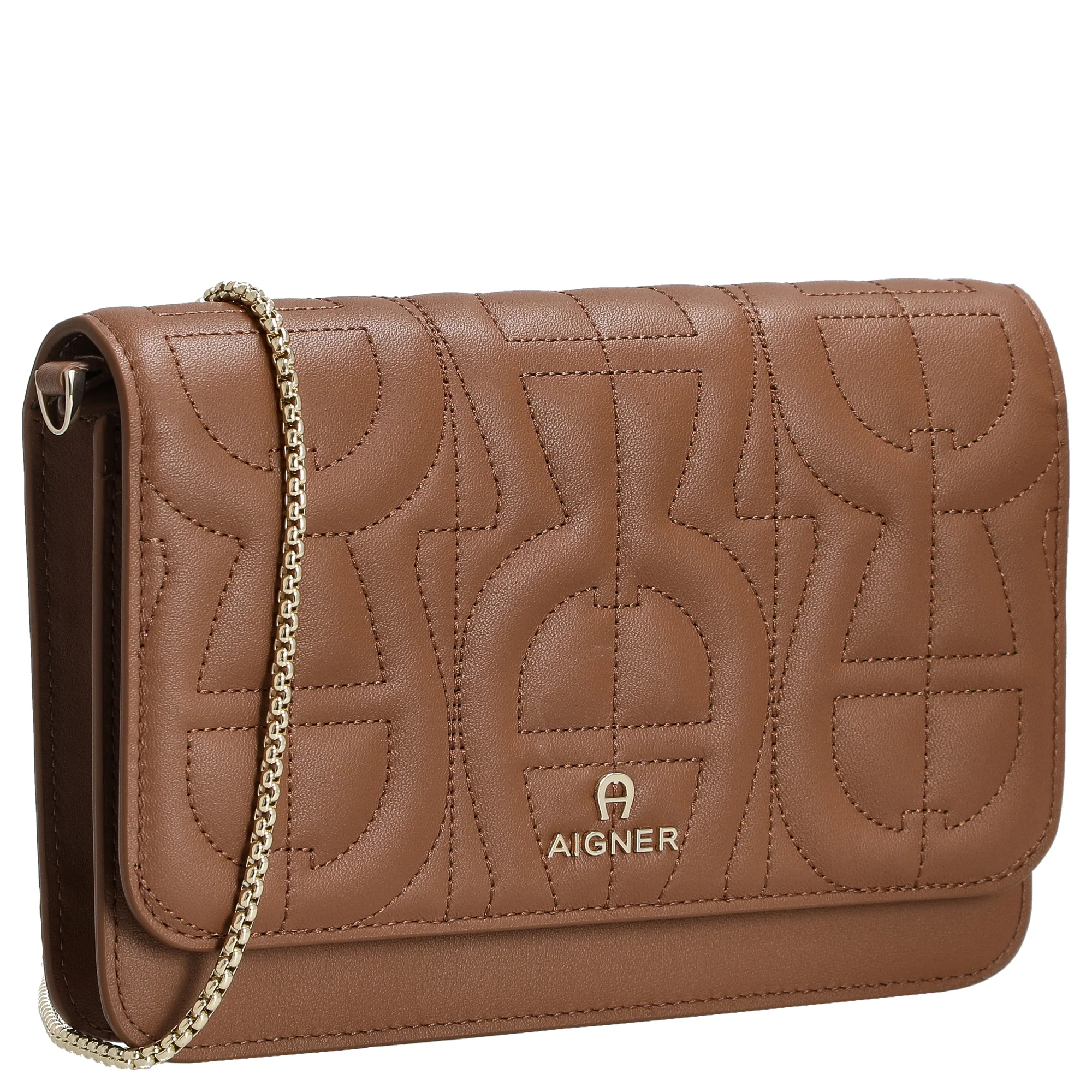 Aigner Wallet On Chain - Umhängetasche 6cc 19 cm (demi brown) - Image 5
