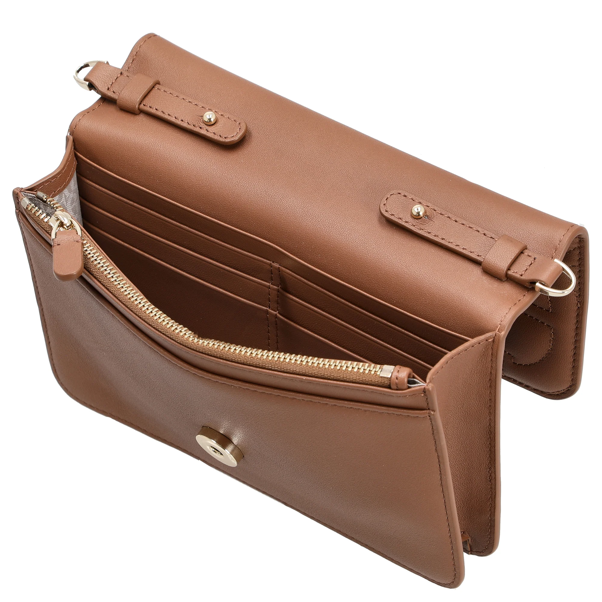 Aigner Wallet On Chain - Umhängetasche 6cc 19 cm (demi brown) - Image 6