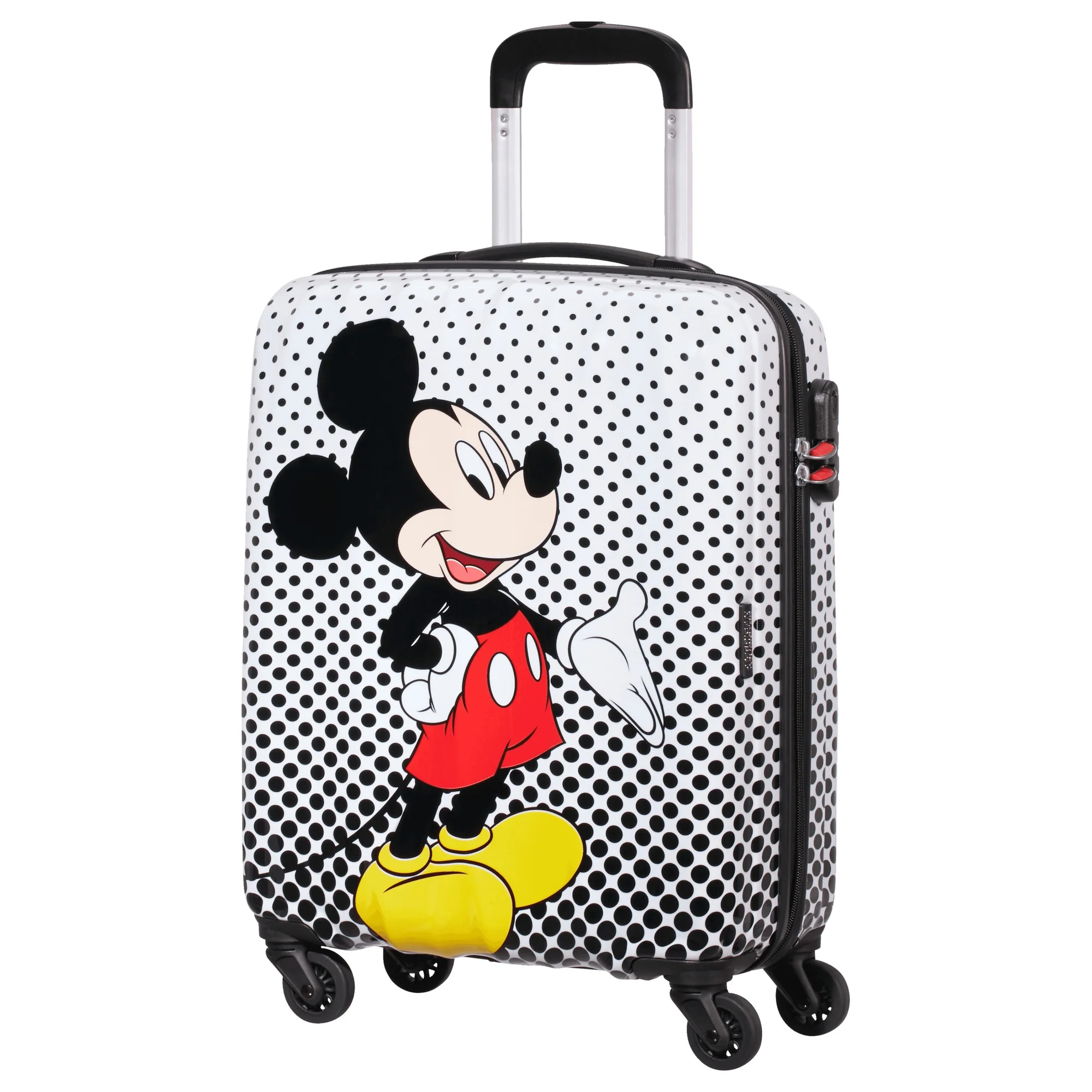 American Tourister Disney Alfatwist 2.0 - 4-Rollen-Kabinentrolley S 55 cm (Mickey Mouse Polka Dot) - Image 2