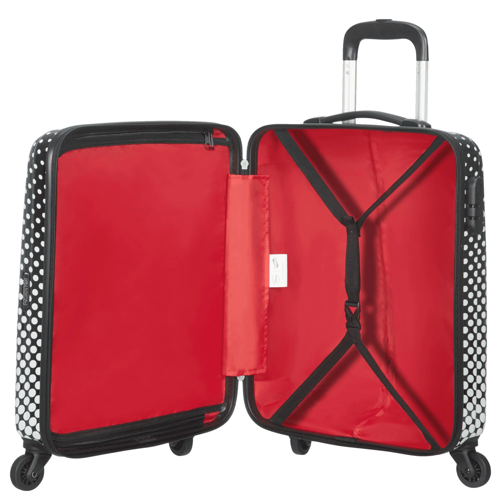 American Tourister Disney Alfatwist 2.0 - 4-Rollen-Kabinentrolley S 55 cm (Minnie Mouse Polka Dot) - Image 5