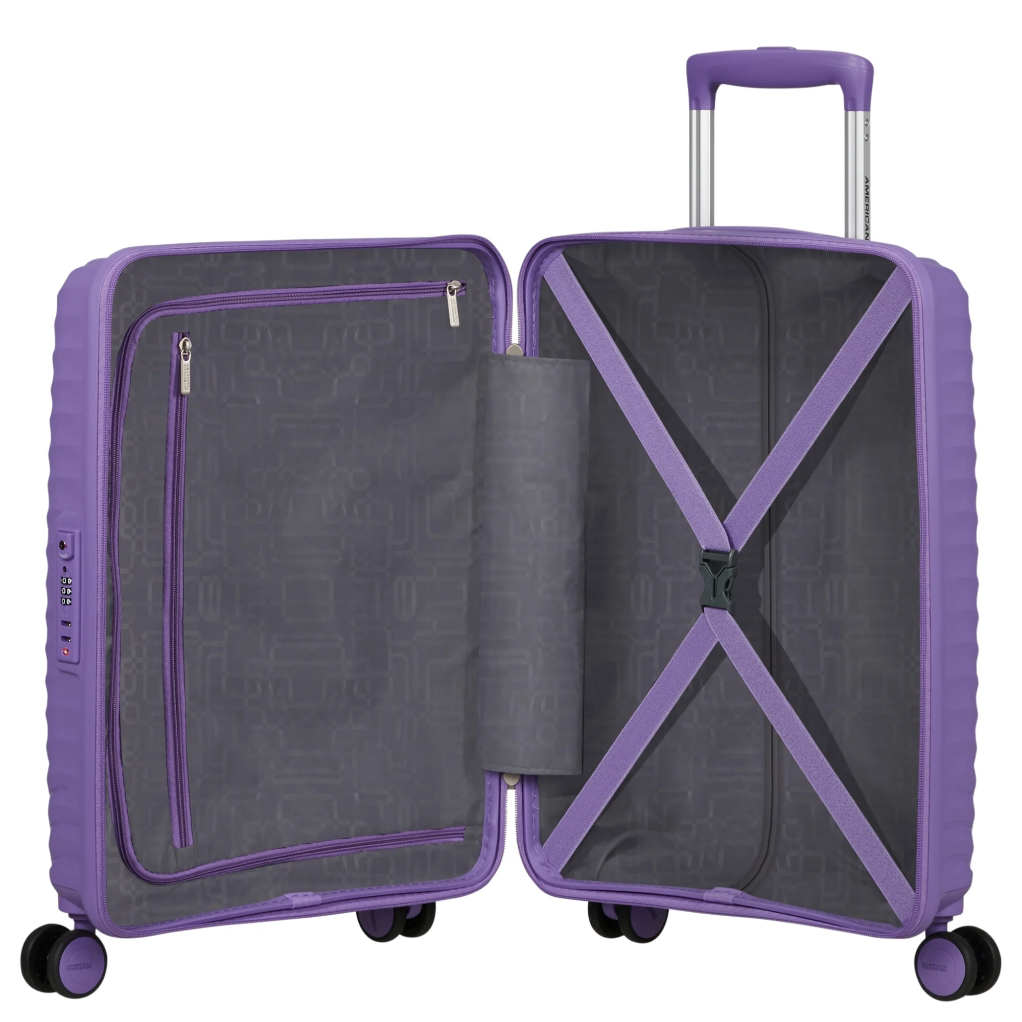 American Tourister Selection Diablast - 4-Rollen-Kabinentrolley 55 cm (purple pulse) - Image 6