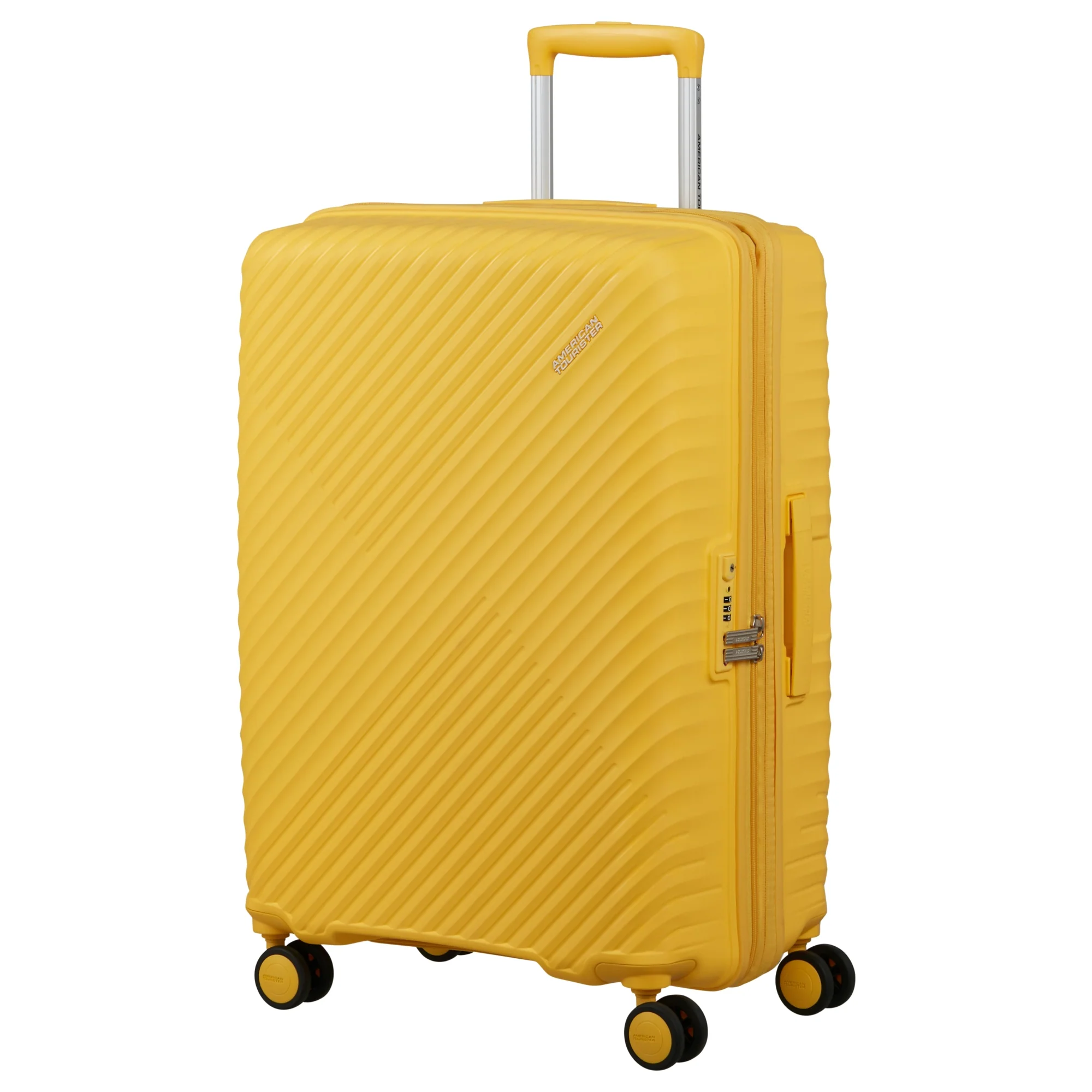 American Tourister Selection Diablast - 4-Rollen-Trolley 68 cm erw. (digital yellow) - Image 2