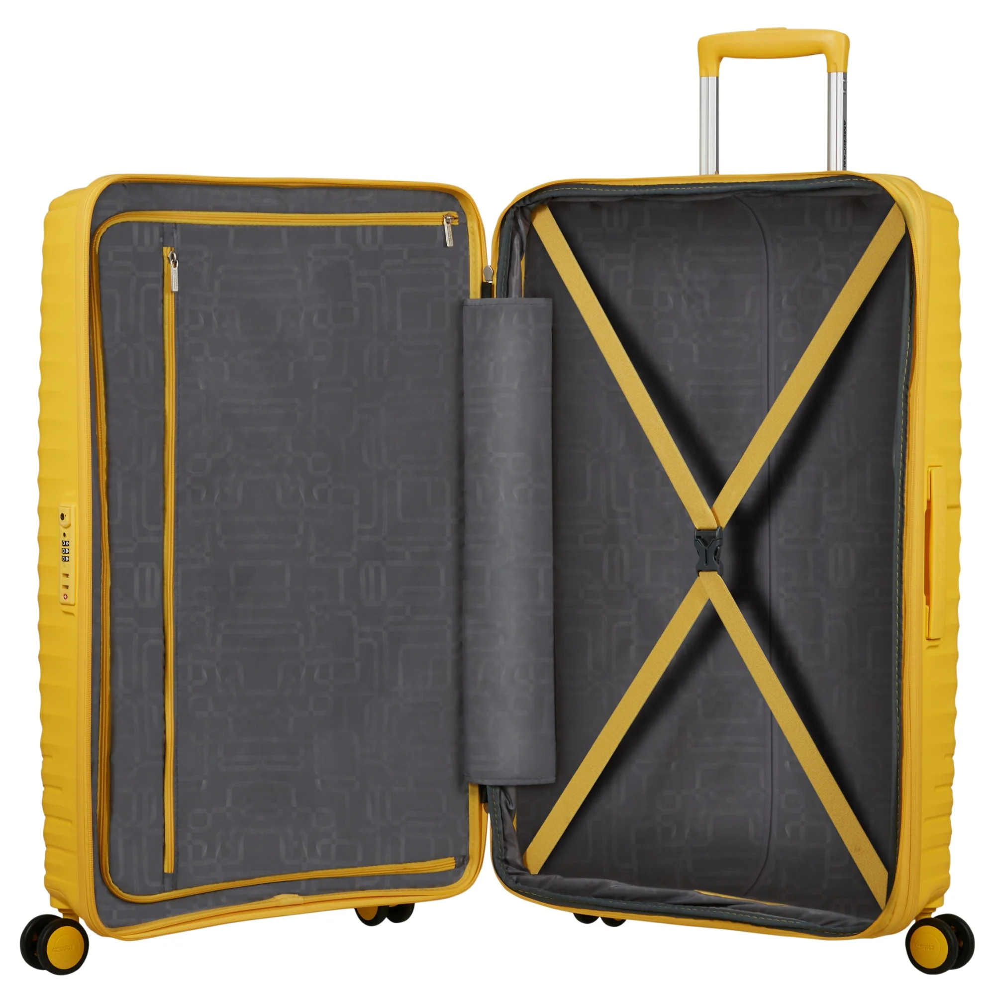 American Tourister Selection Diablast - 4-Rollen-Trolley 77 cm erw. (digital yellow) - Image 7
